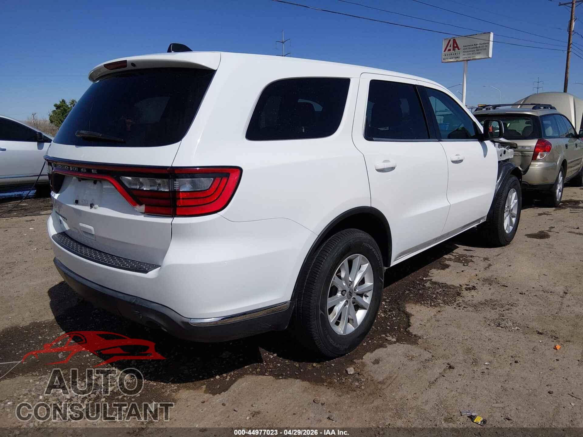 DODGE DURANGO 2019 - 1C4RDJAG5KC606618
