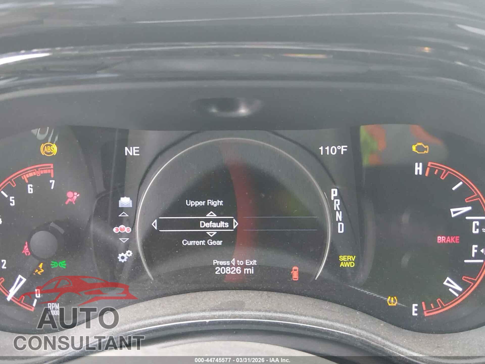 DODGE DURANGO 2023 - 1C4SDJFT2PC617946