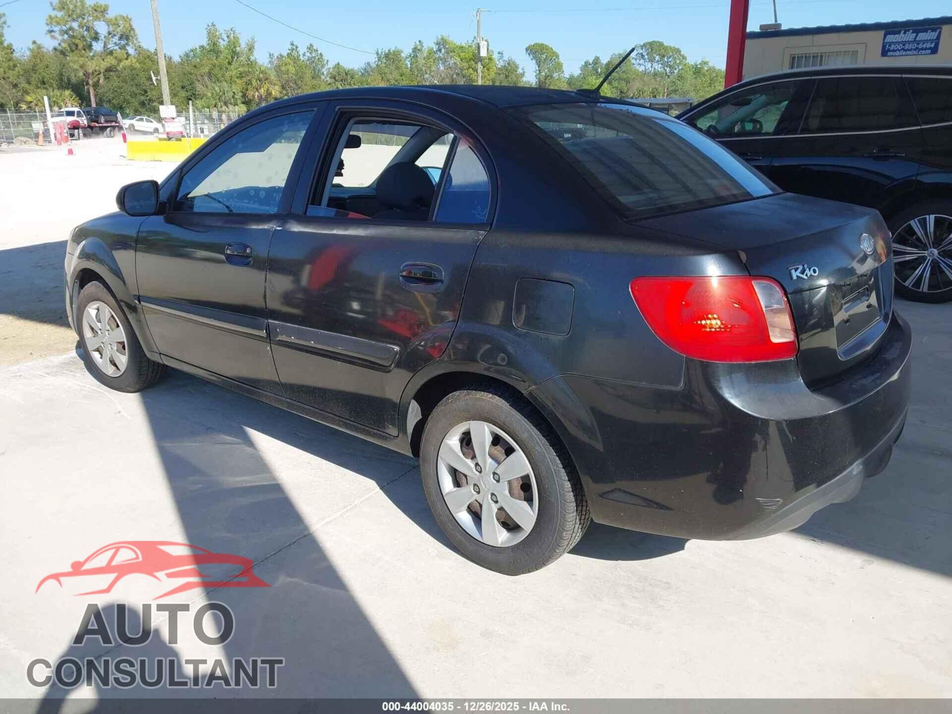 KIA RIO 2011 - KNADH4A38B6959850