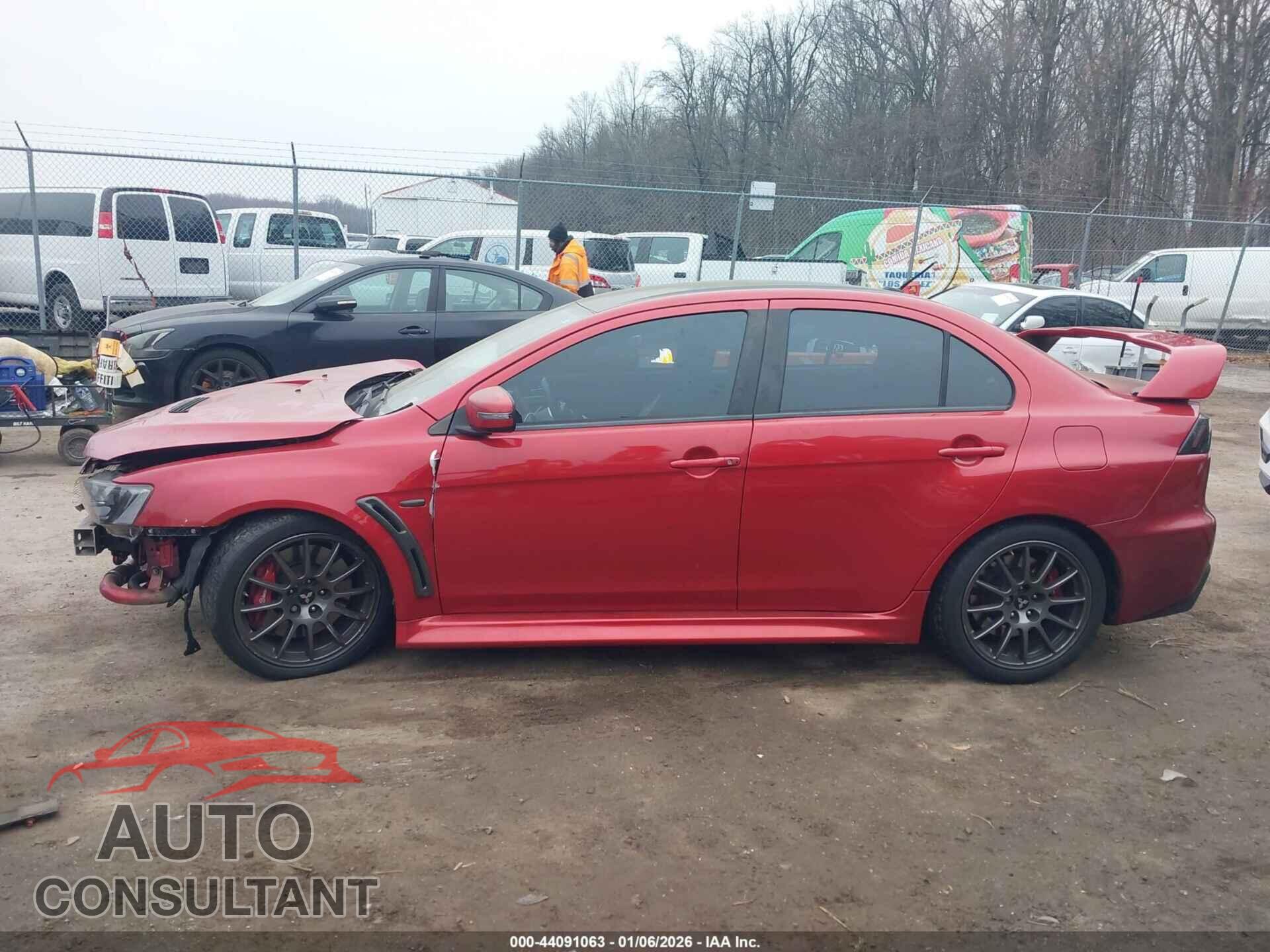 MITSUBISHI LANCER EVOLUTION 2015 - JA32W7FVXFU028844