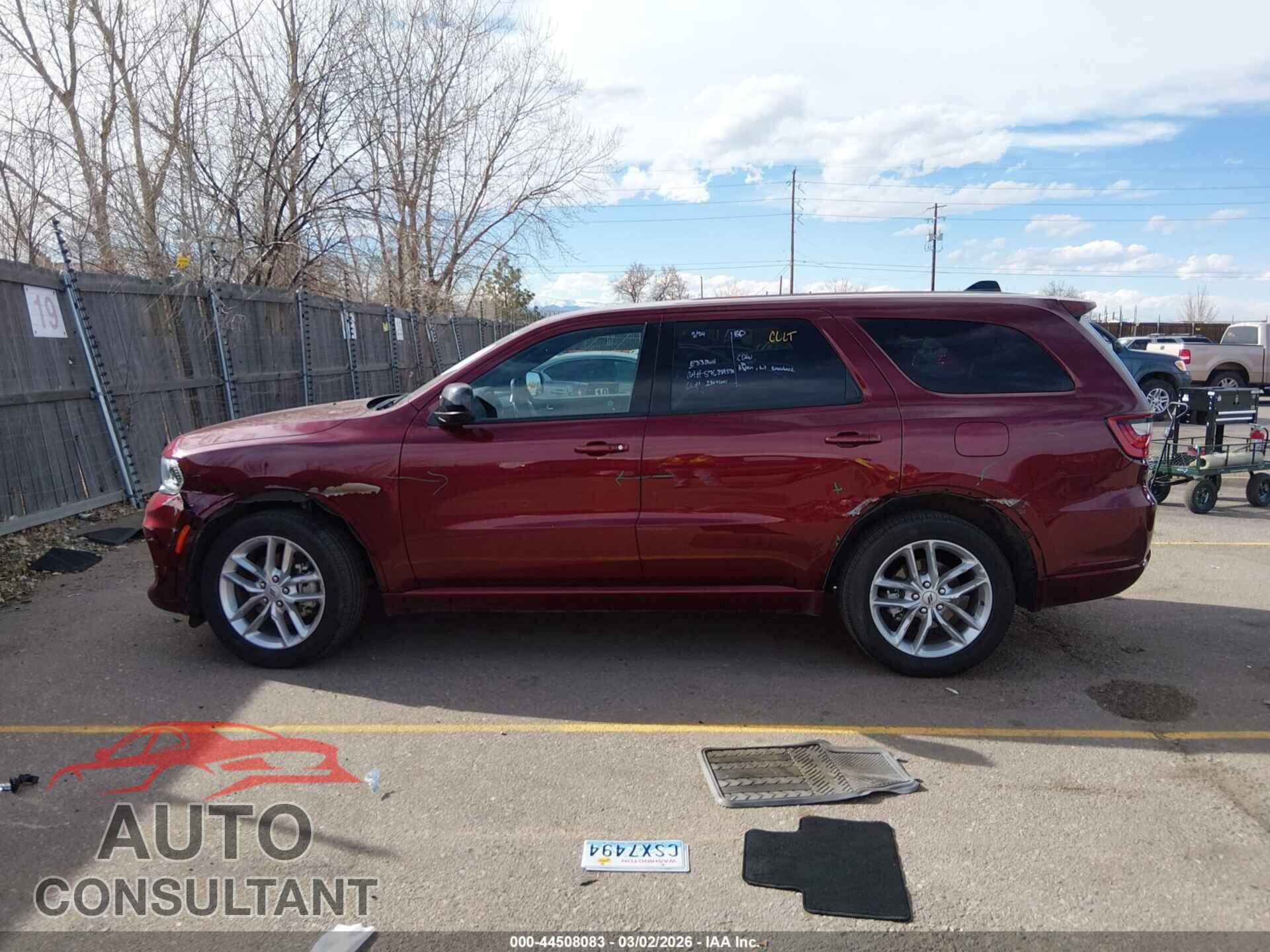 DODGE DURANGO 2025 - 1C4RDJDG3SC537262