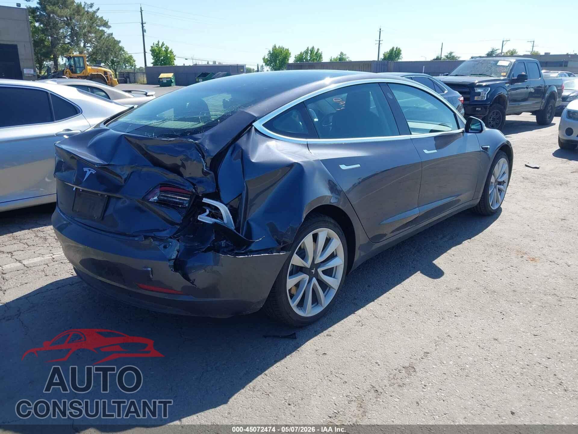 TESLA MODEL 3 2019 - 5YJ3E1EA8KF476054