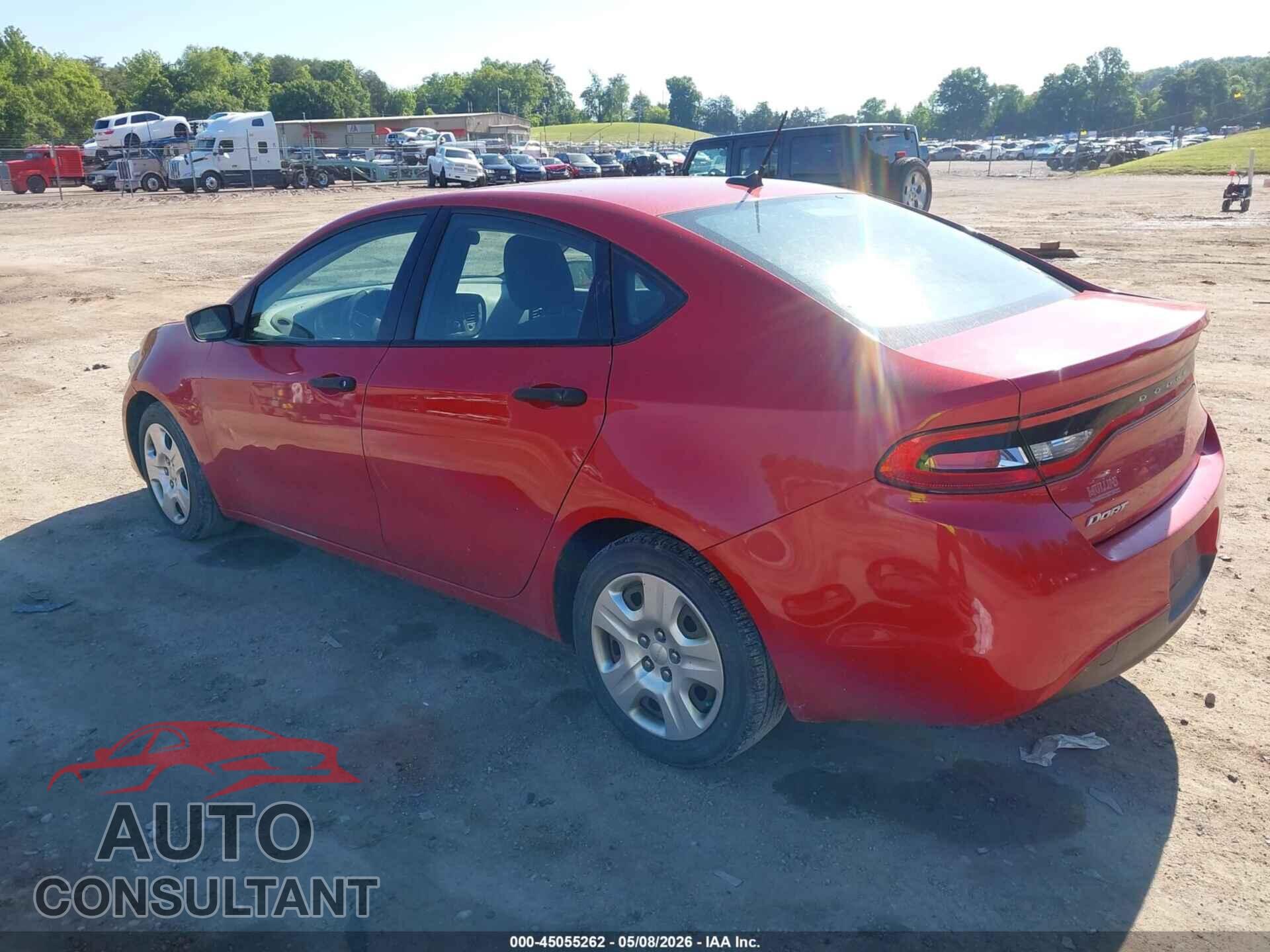 DODGE DART 2013 - 1C3CDFAAXDD329223