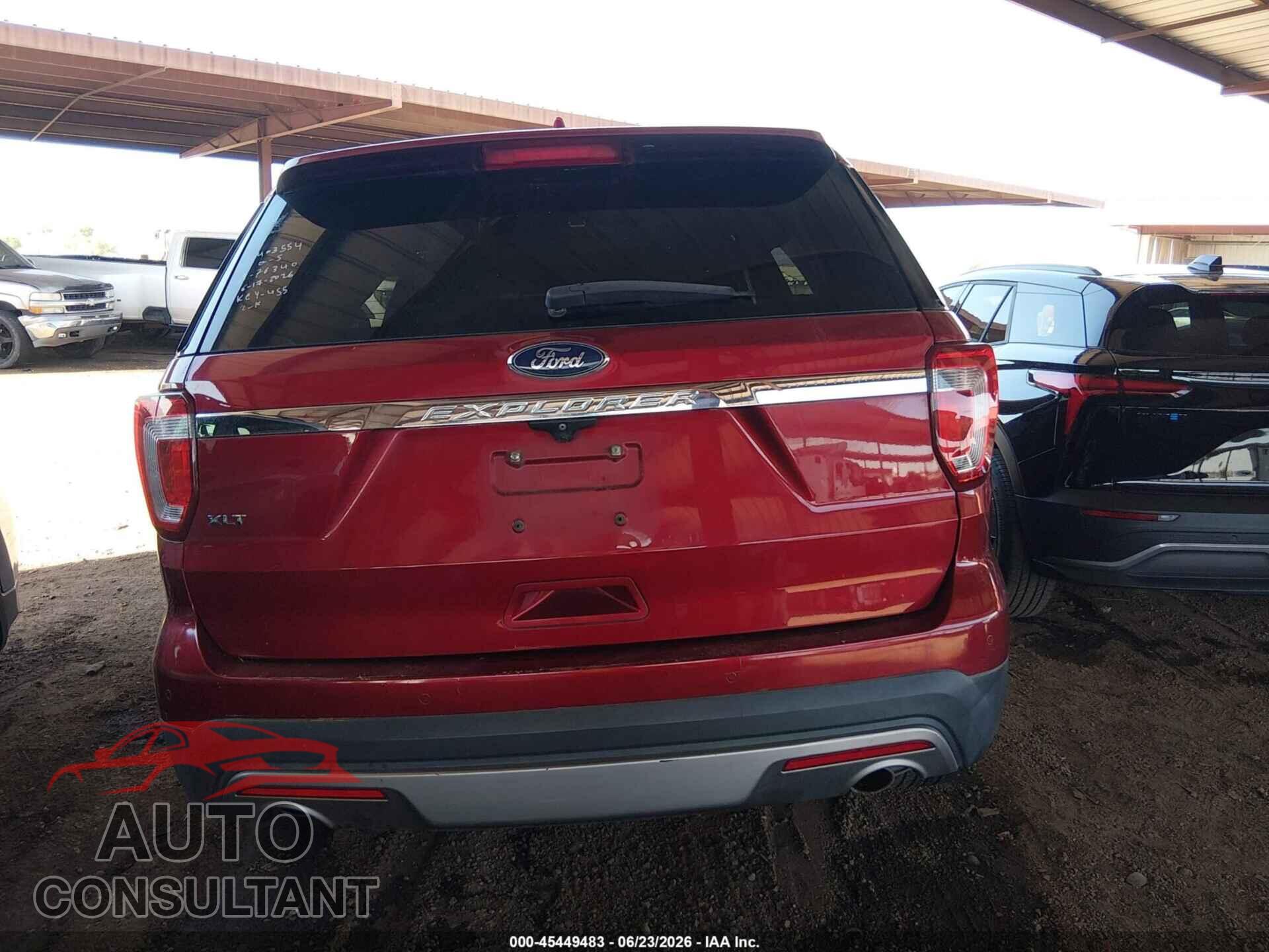 FORD EXPLORER 2017 - 1FM5K7D87HGA76340
