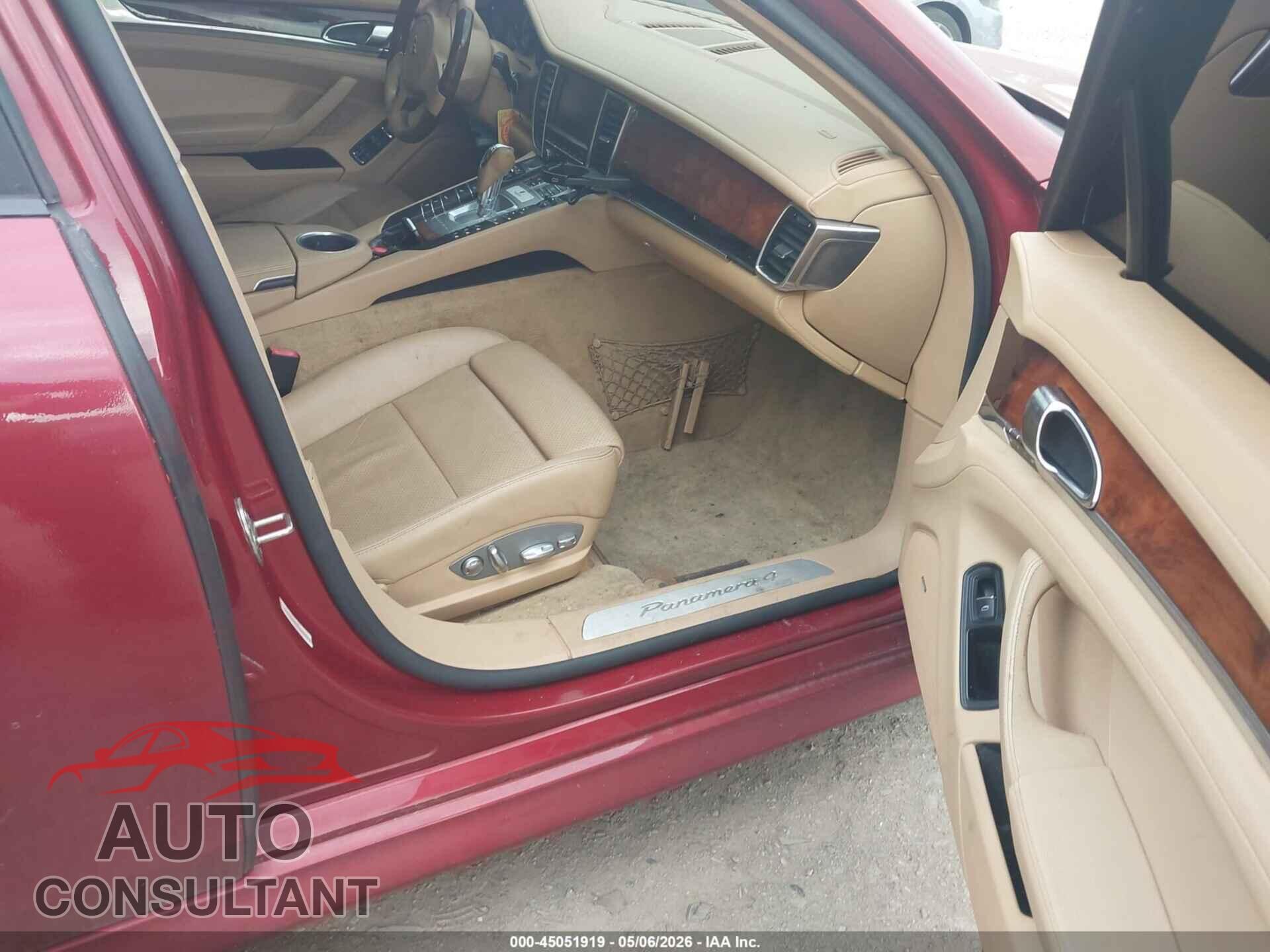 PORSCHE PANAMERA 2012 - WP0AA2A73CL010548
