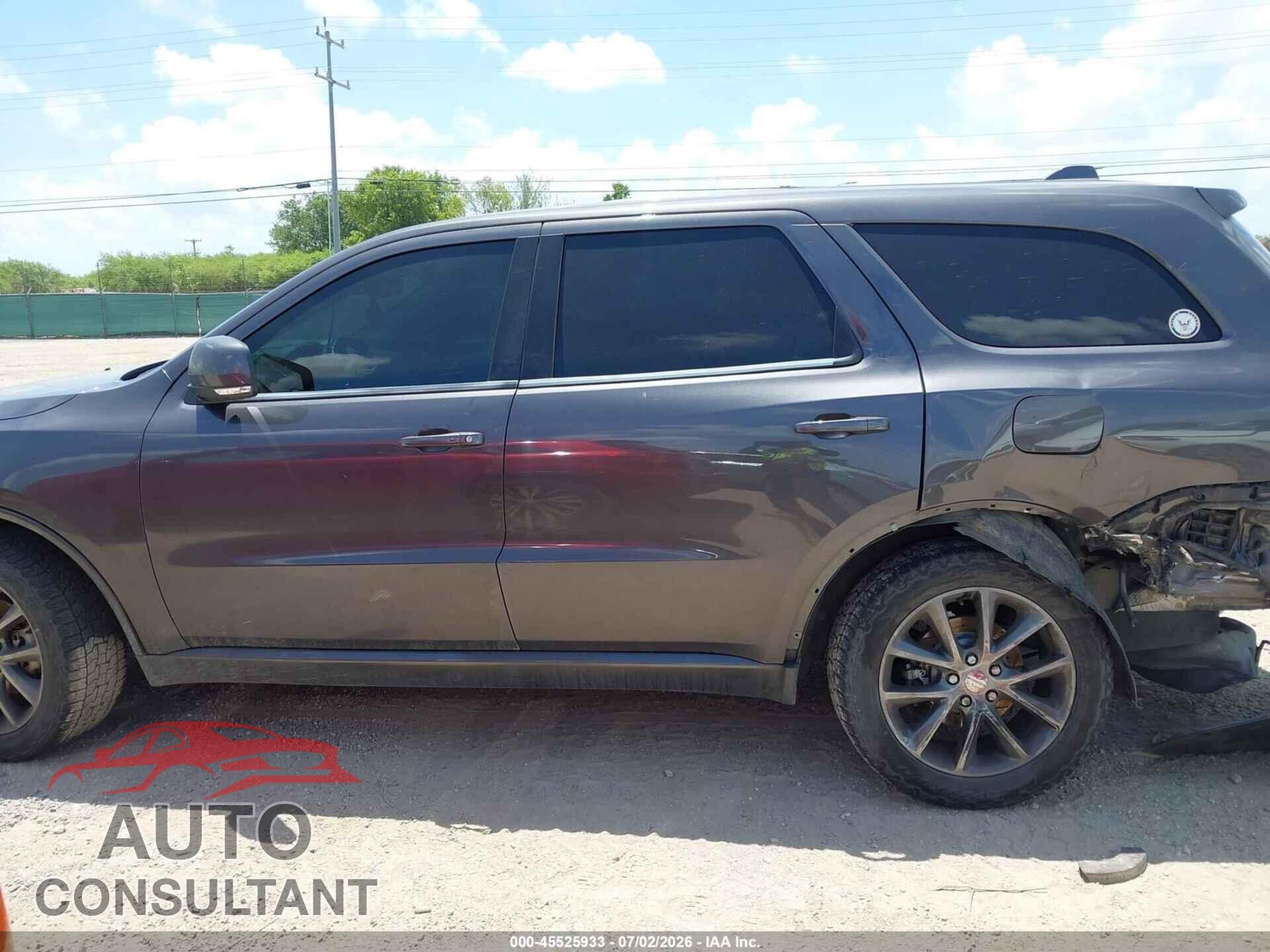 DODGE DURANGO 2017 - 1C4RDJDG2HC828022