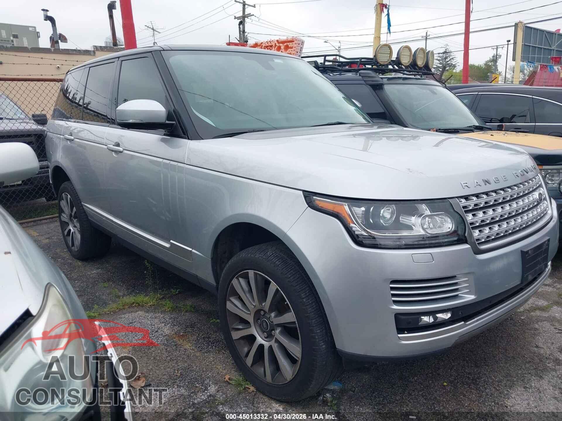 LAND ROVER RANGE ROVER 2014 - SALGS2WF4EA181534