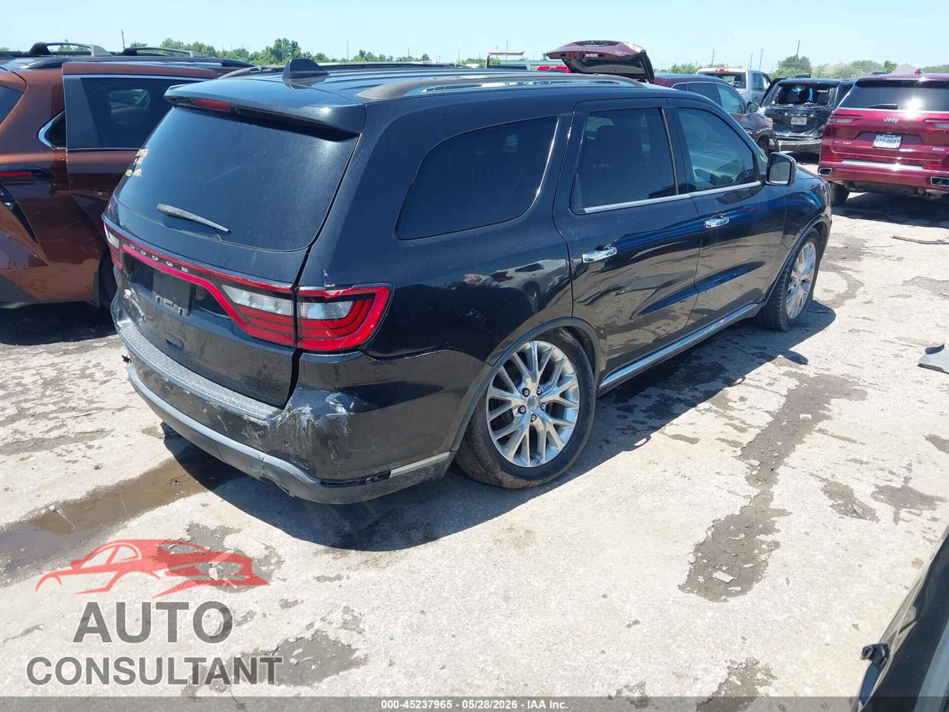 DODGE DURANGO 2016 - 1C4RDHAG7GC315215