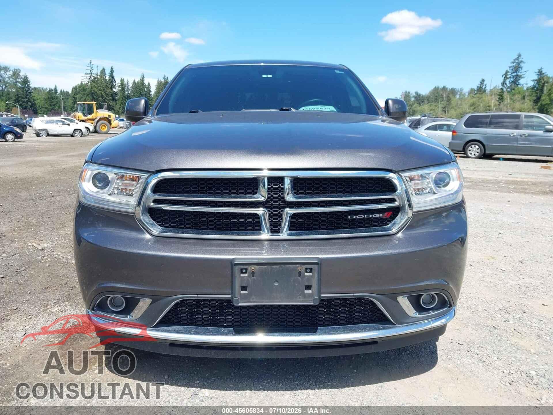 DODGE DURANGO 2017 - 1C4RDJAG1HC883694