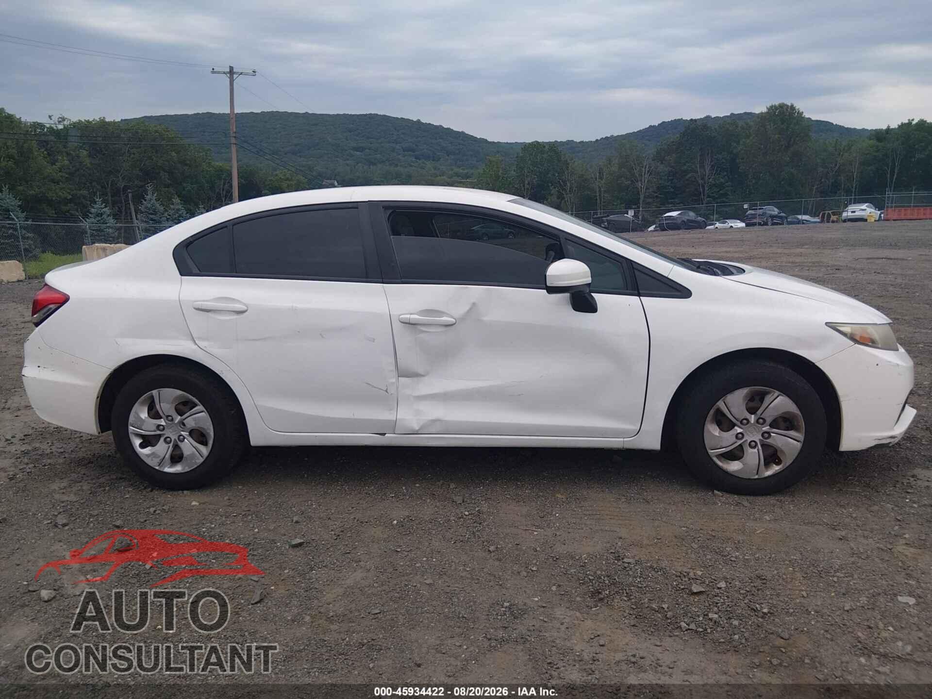HONDA CIVIC 2014 - 19XFB2F53EE213199