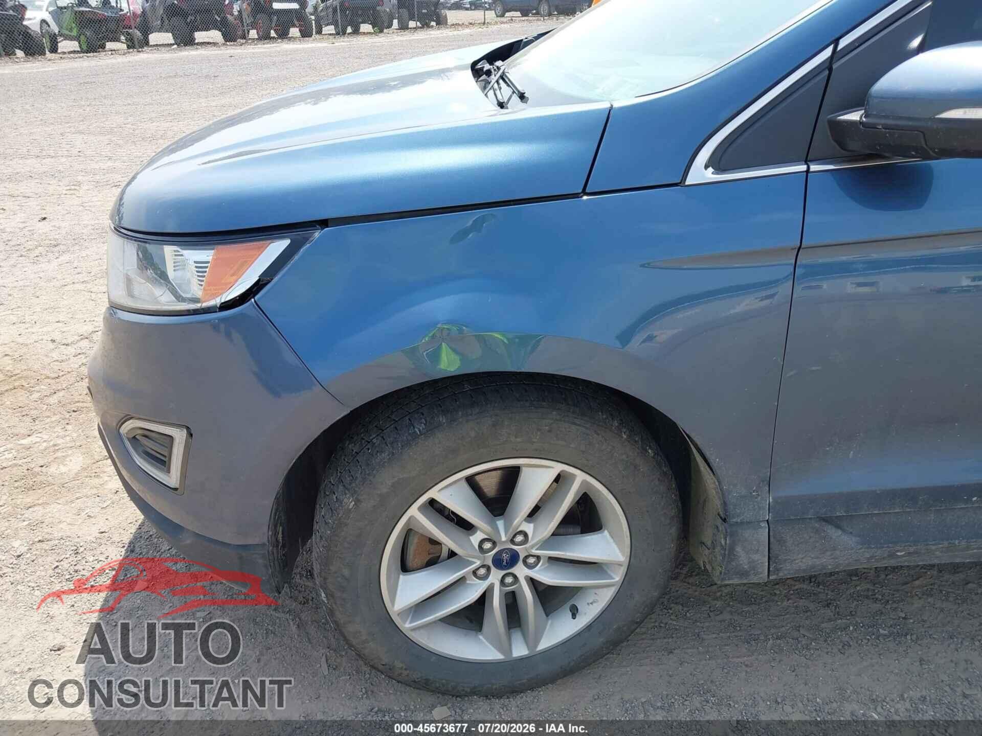 FORD EDGE 2018 - 2FMPK4J98JBB43500