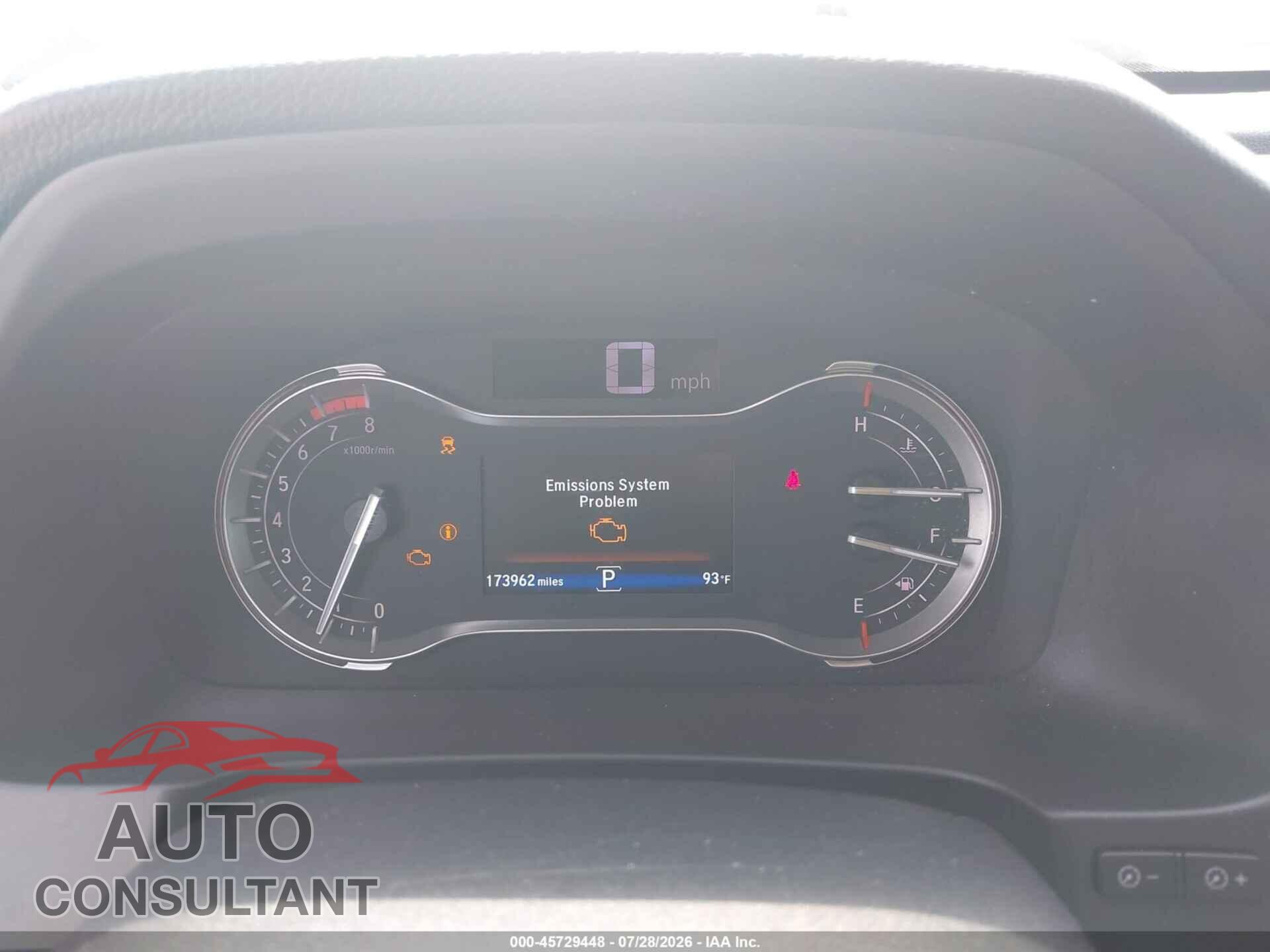 HONDA PILOT 2017 - 5FNYF5H53HB007603