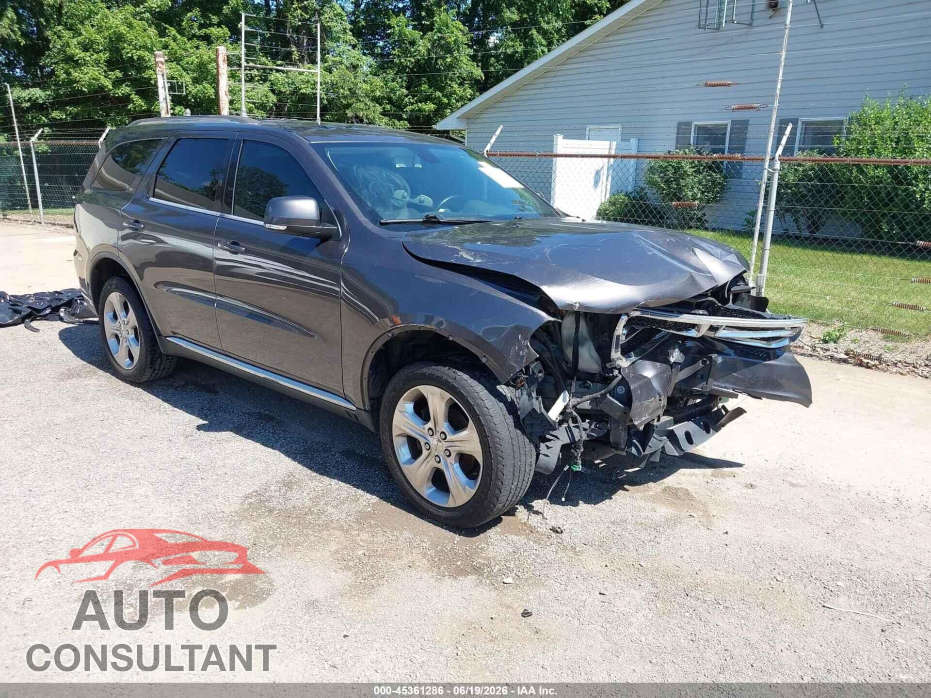 DODGE DURANGO 2014 - 1C4RDJDG0EC477414