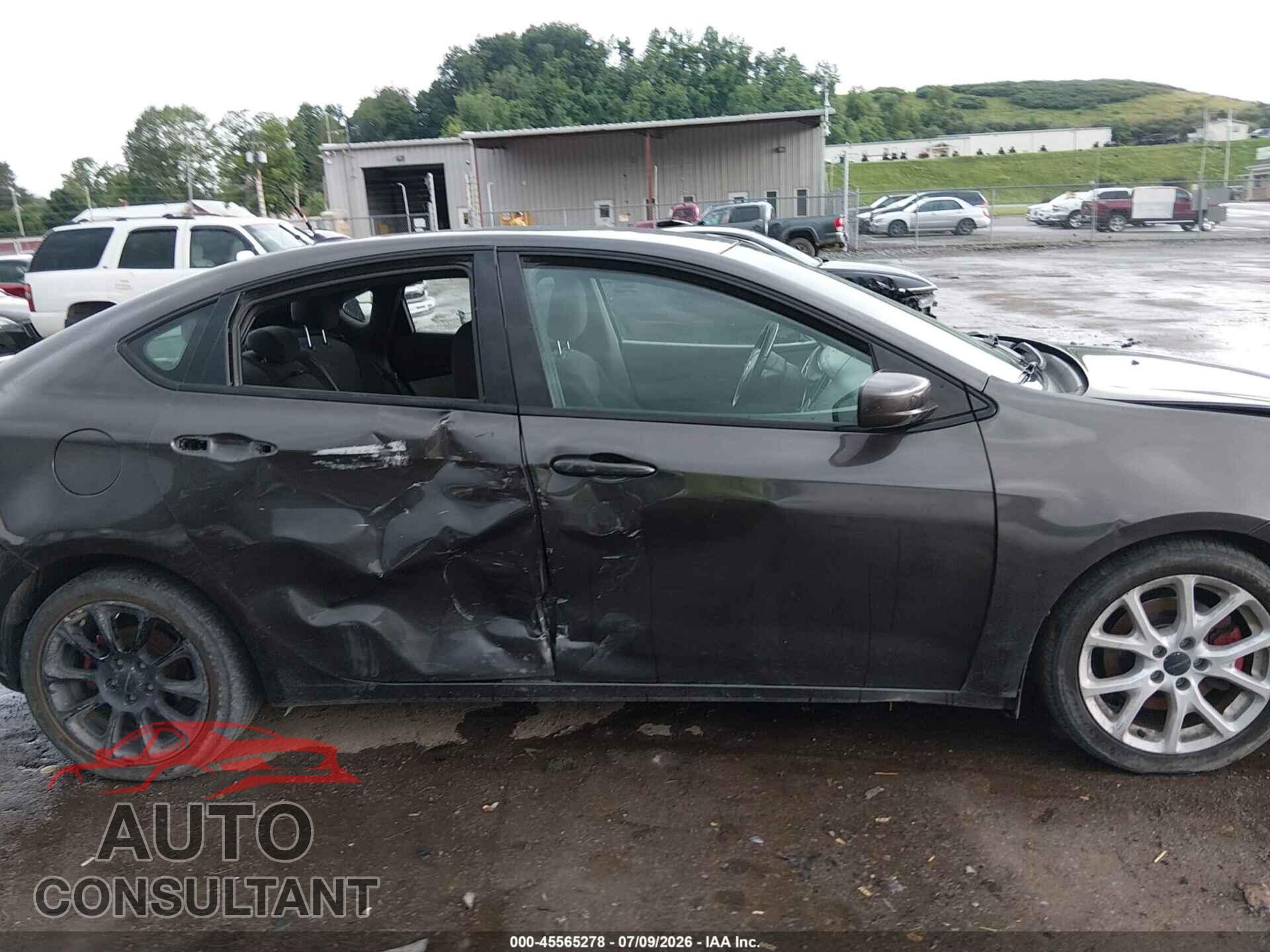 DODGE DART 2015 - 1C3CDFBB0FD120373