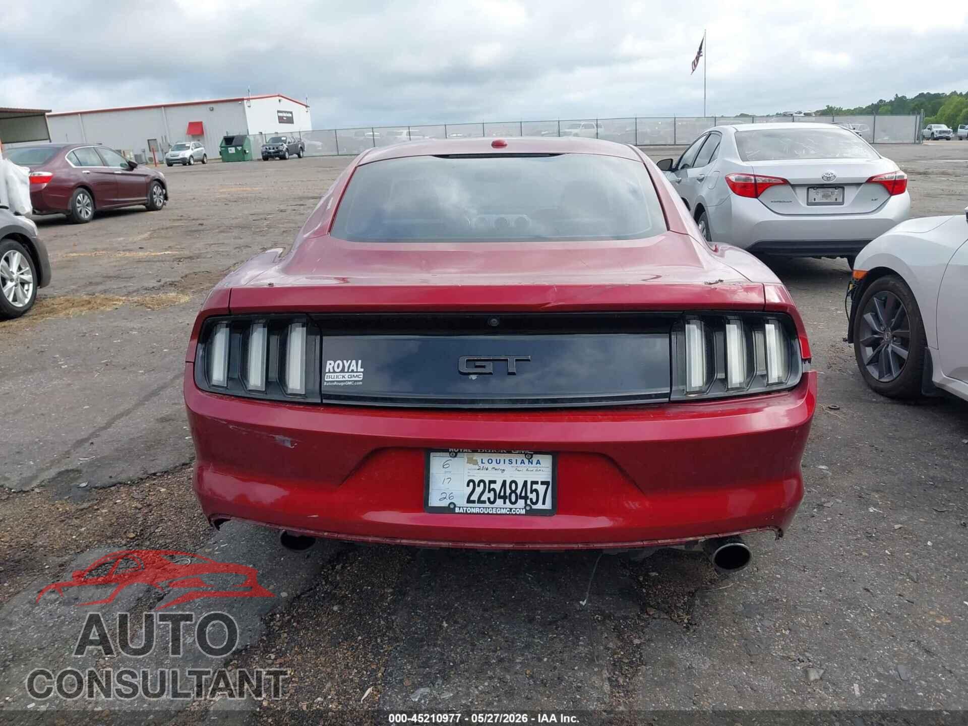FORD MUSTANG 2016 - 1FA6P8CFXG5259019