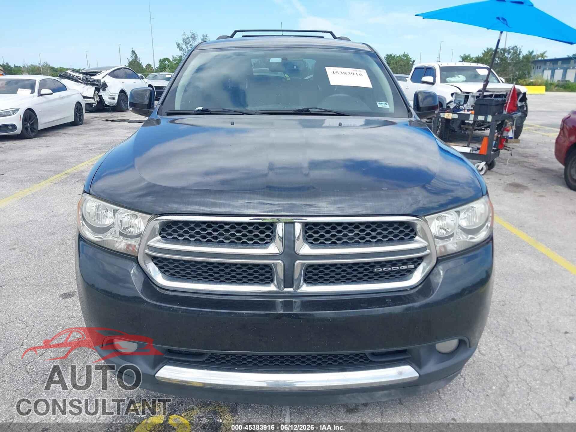 DODGE DURANGO 2012 - 1C4RDHDG4CC118489