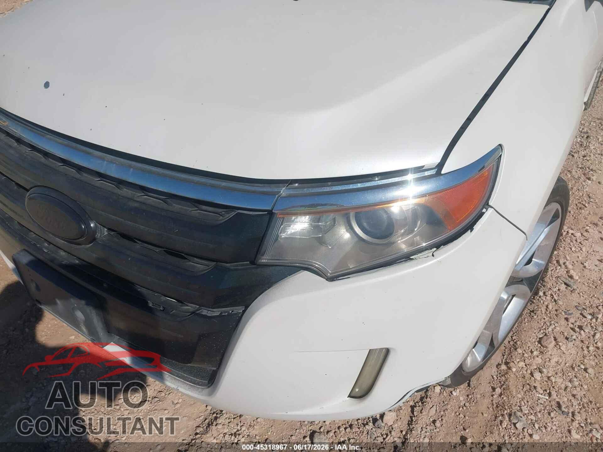 FORD EDGE 2013 - 2FMDK3AK7DBA73802
