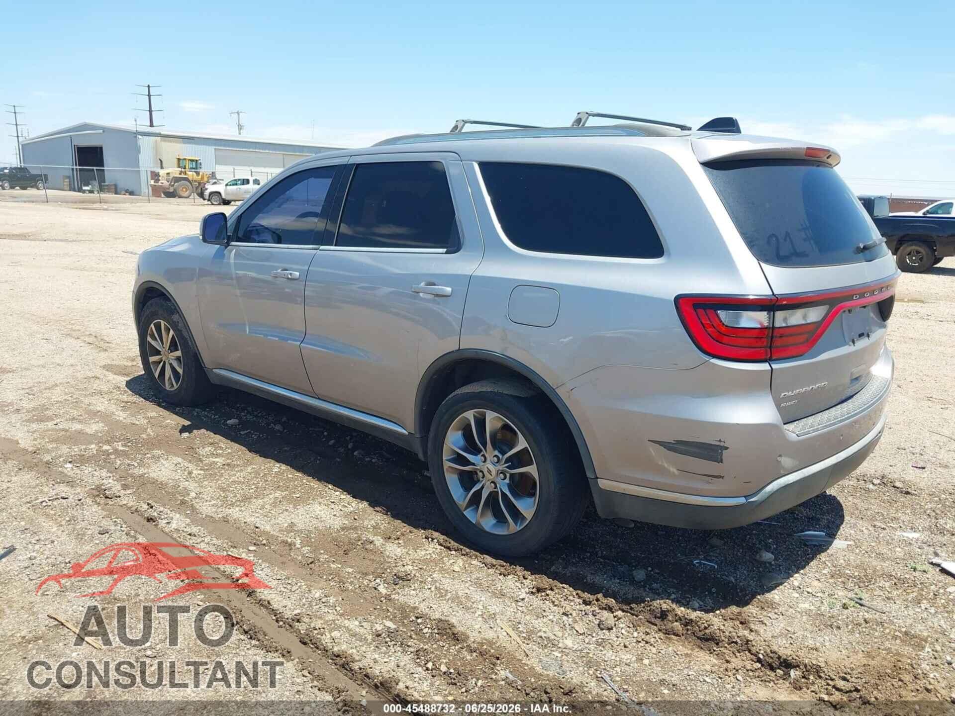 DODGE DURANGO 2016 - 1C4RDJDG6GC340948