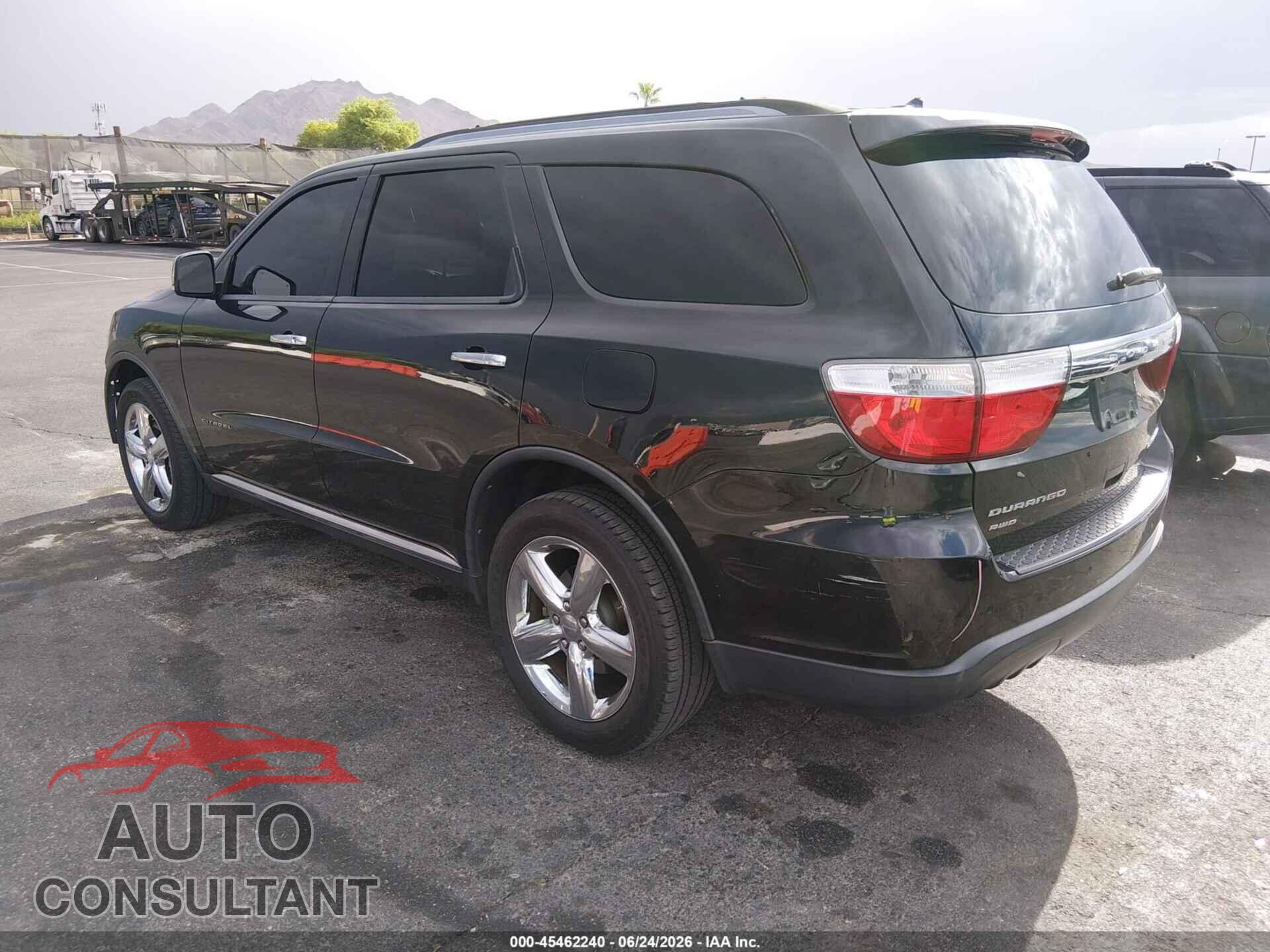 DODGE DURANGO 2012 - 1C4RDJEG9CC321108