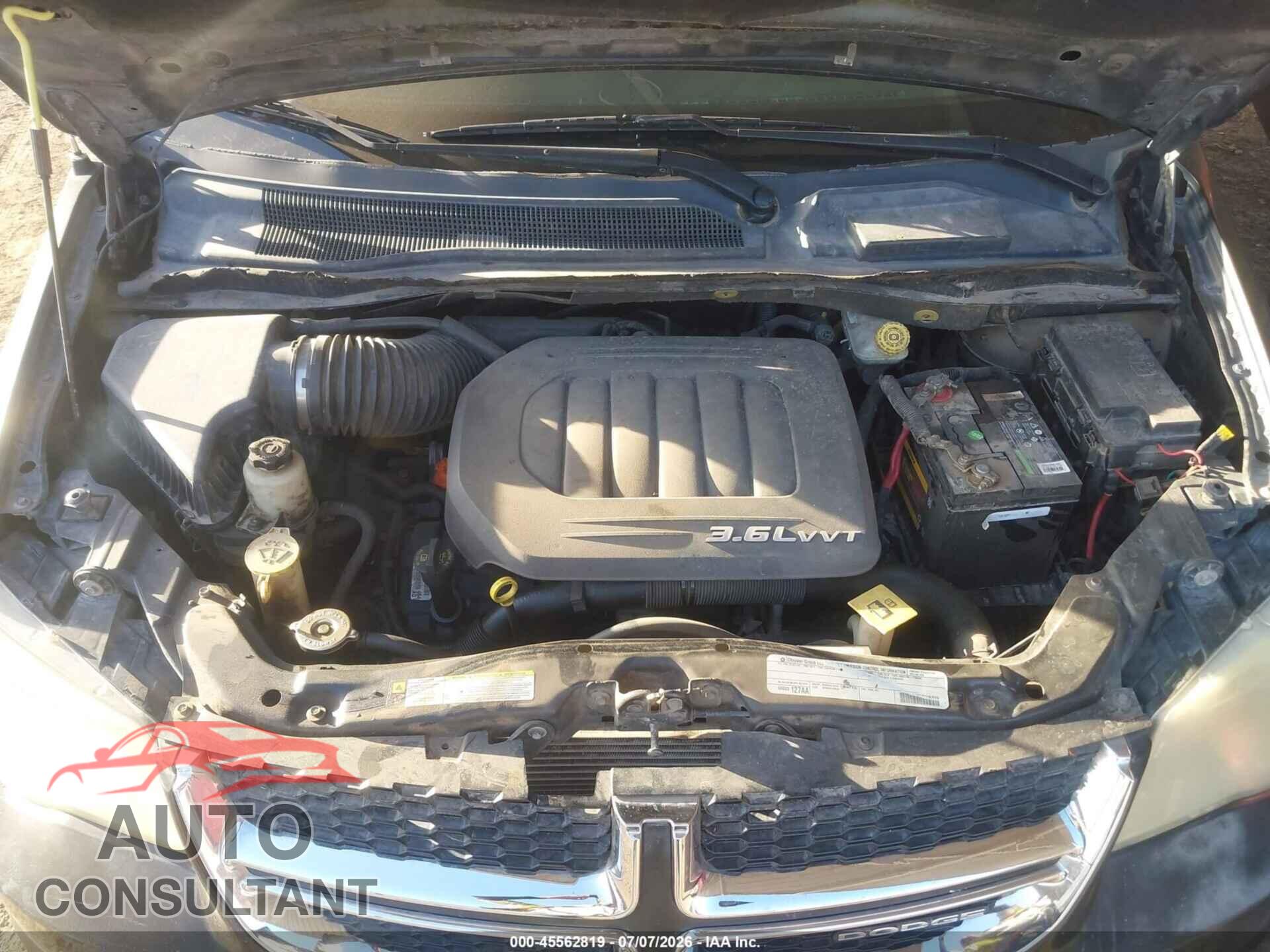 DODGE GRAND CARAVAN 2011 - 2D4RN3DG4BR777200