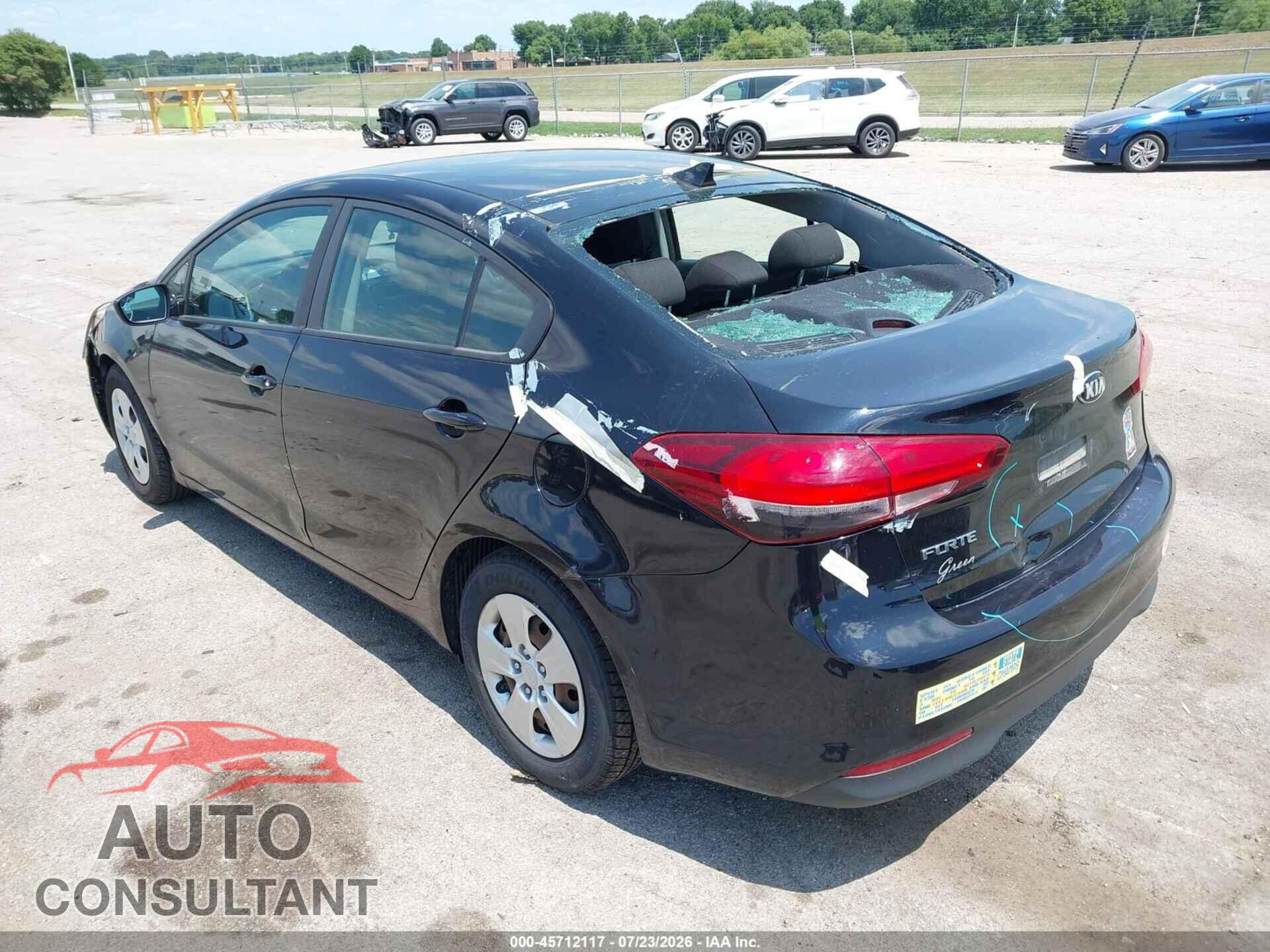 KIA FORTE 2017 - 3KPFK4A70HE080572
