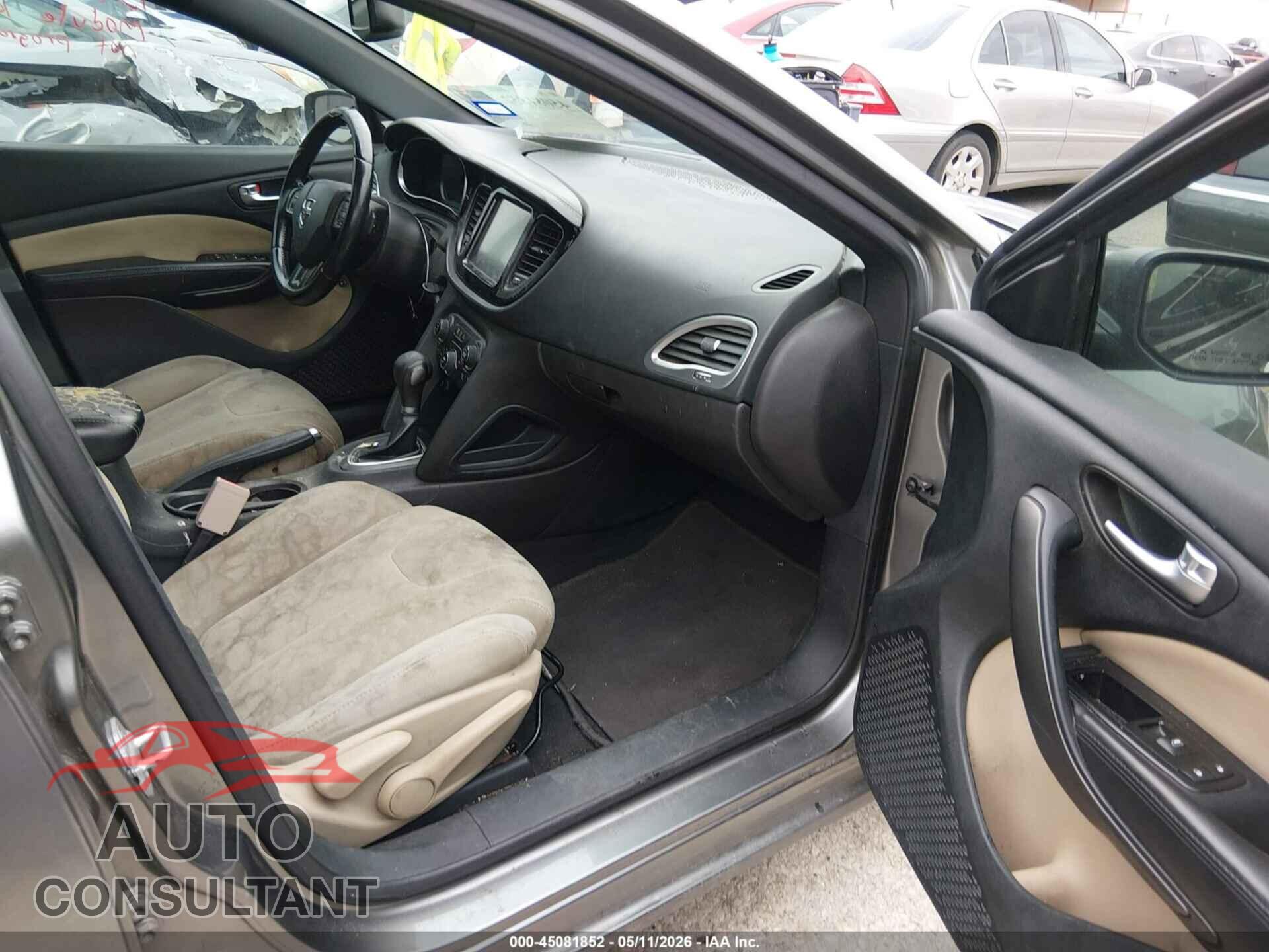 DODGE DART 2013 - 1C3CDFCA5DD188445