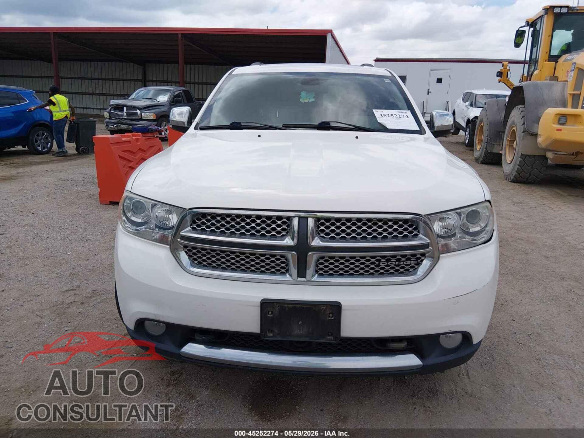 DODGE DURANGO 2011 - 1D4SE5GT2BC594456