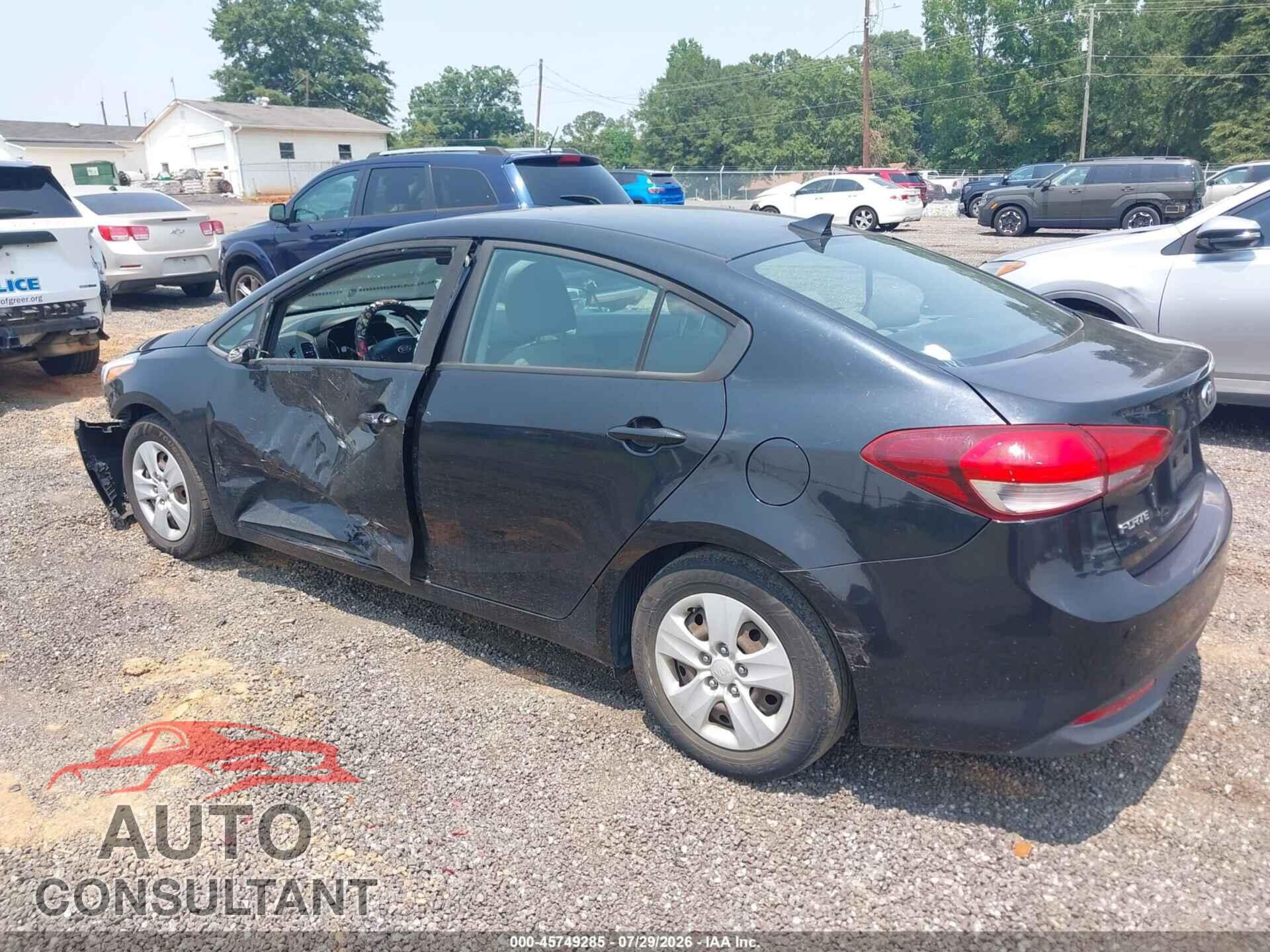 KIA FORTE 2017 - 3KPFK4A76HE132836