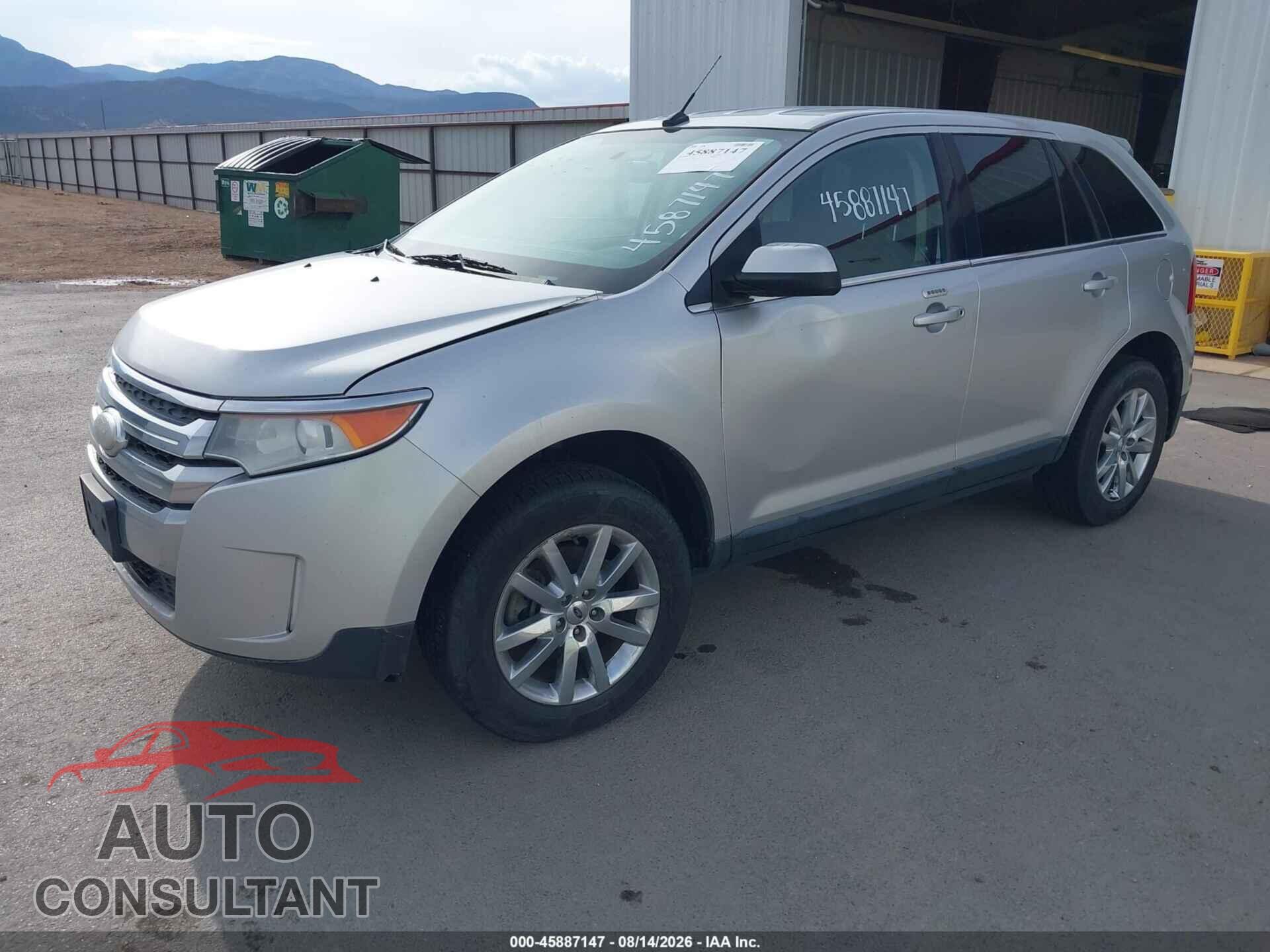 FORD EDGE 2012 - 2FMDK4KC8CBA34387