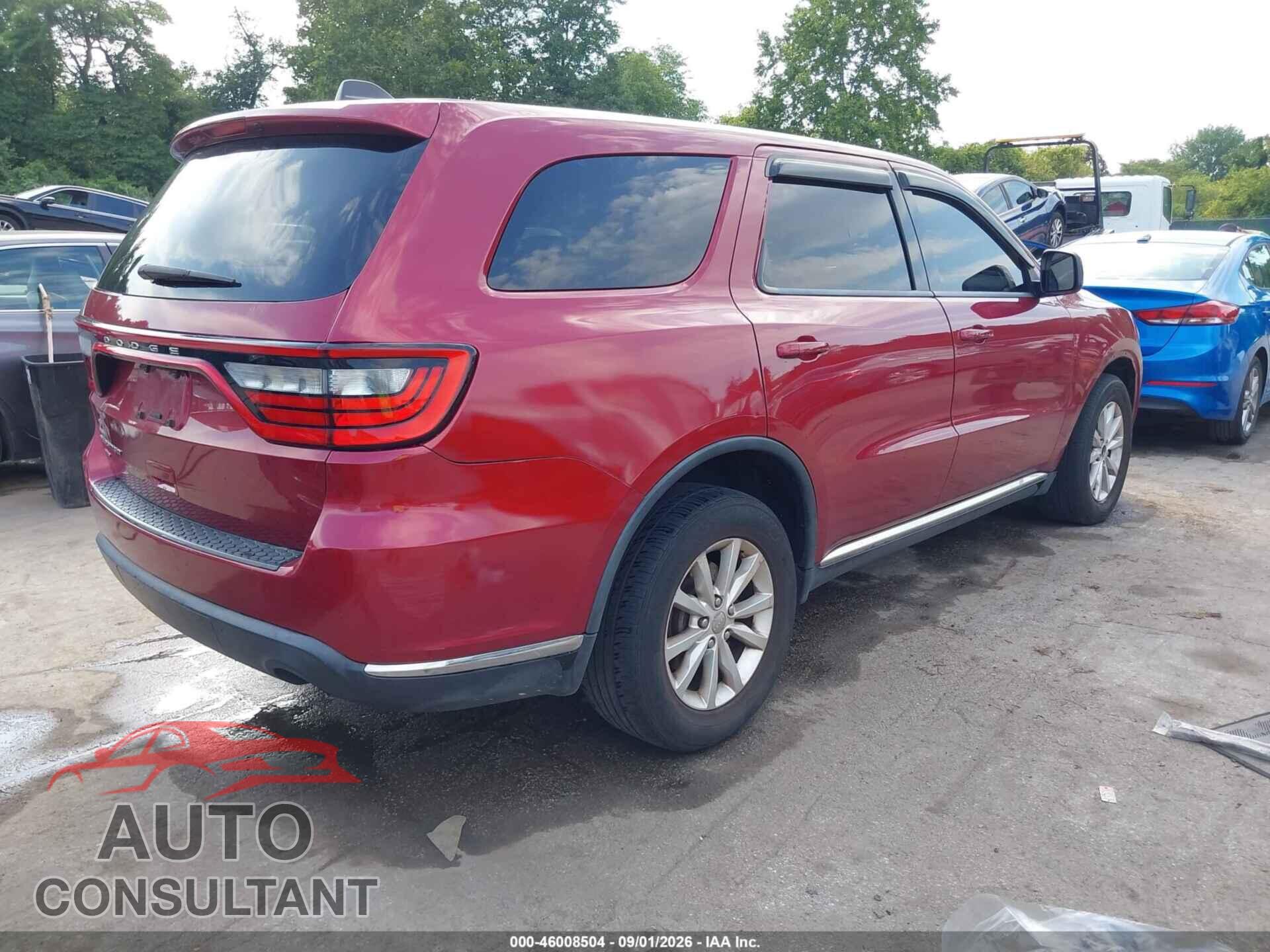 DODGE DURANGO 2014 - 1C4RDJAG6EC345486