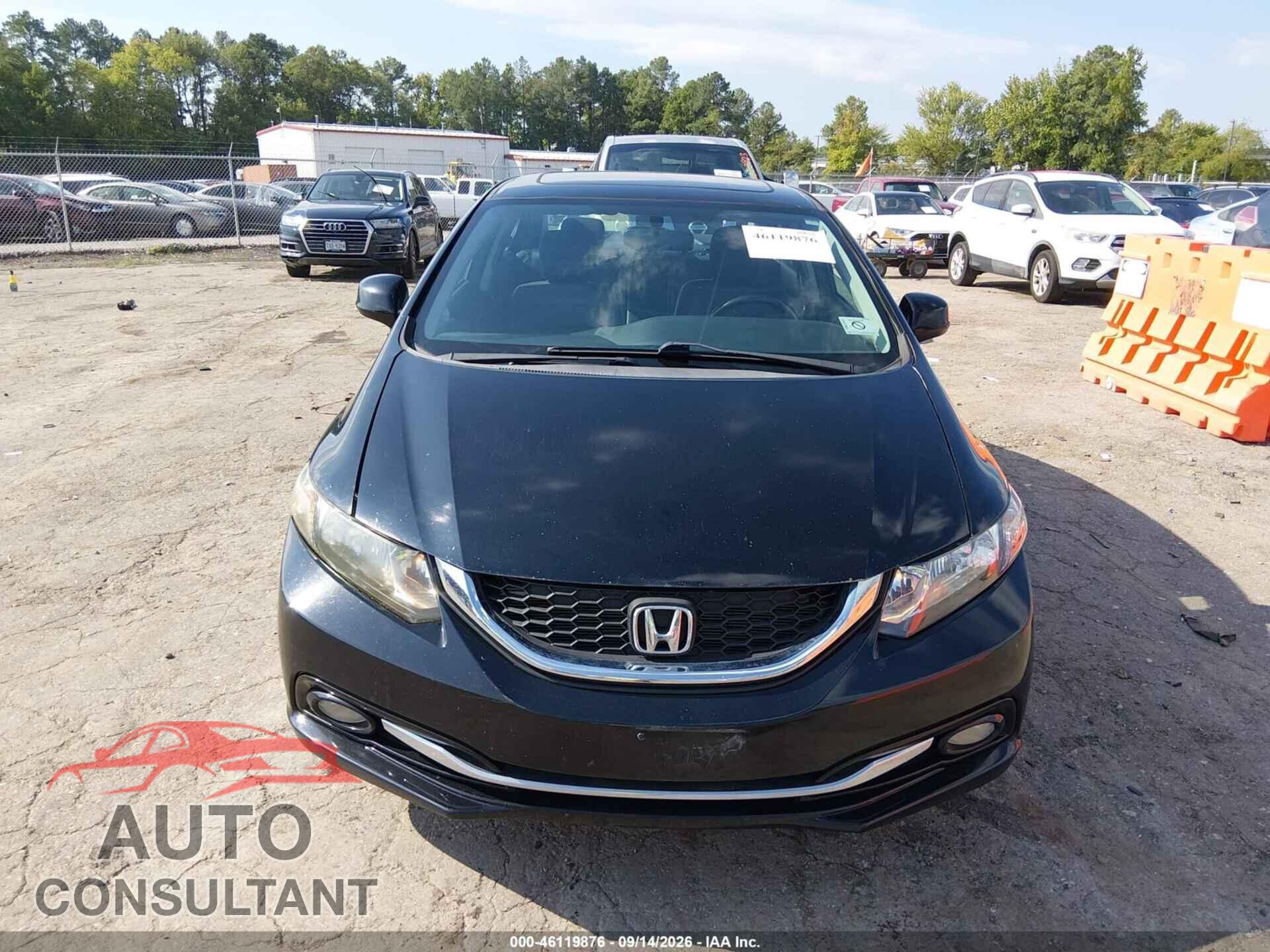 HONDA CIVIC 2013 - 19XFB2F94DE285367