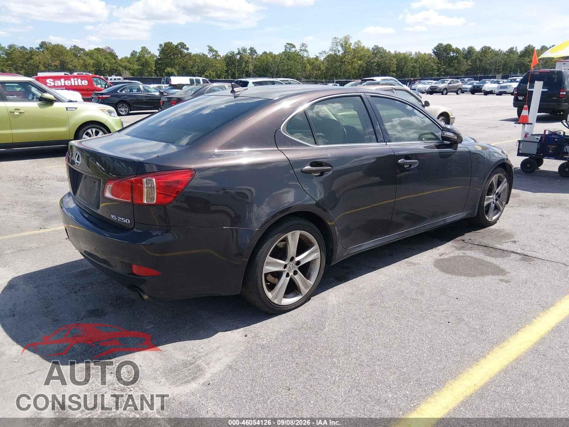 LEXUS IS 250 2012 - JTHBF5C24C5159353