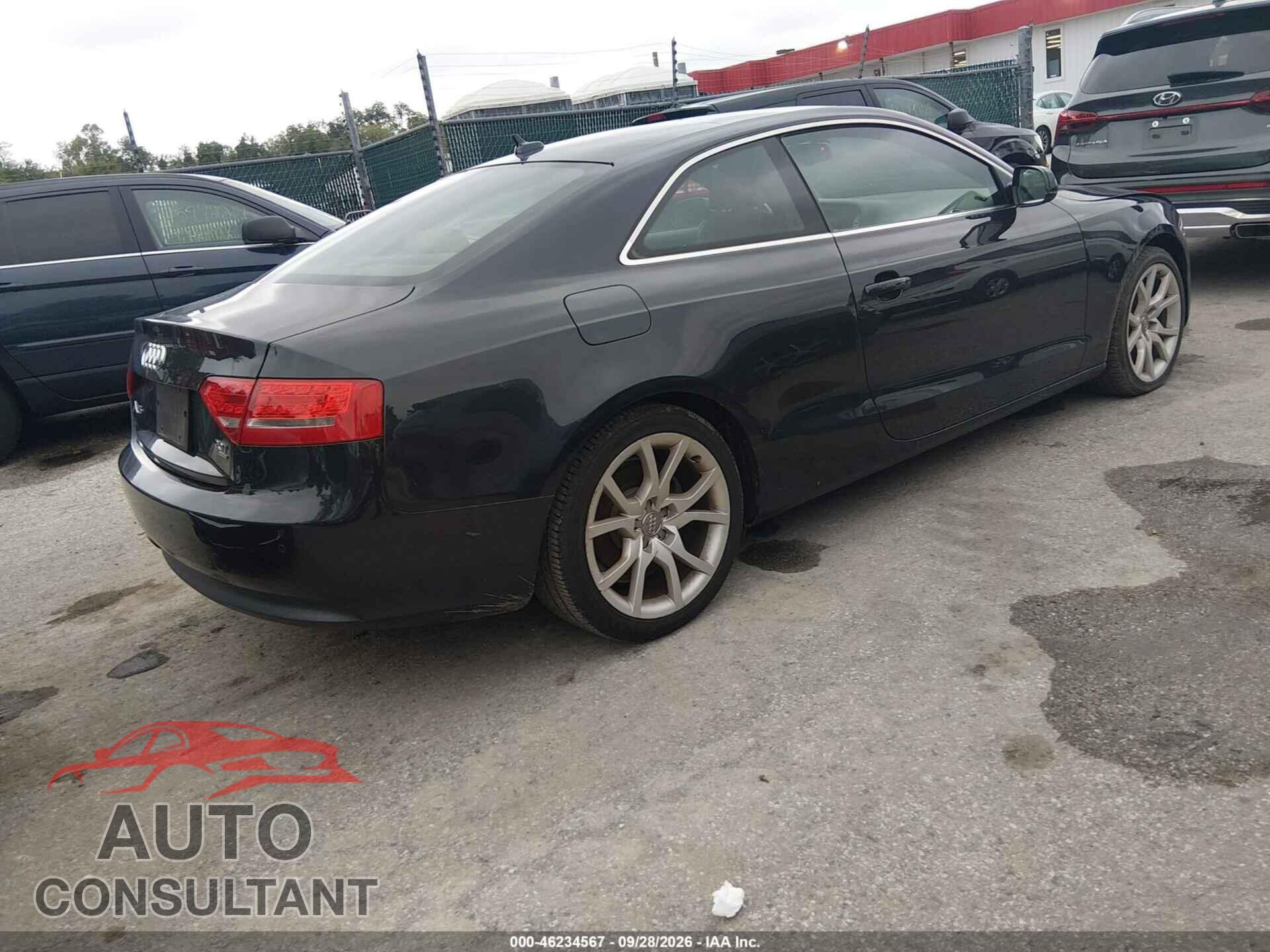 AUDI A5 2012 - WAULFAFR7CA022077
