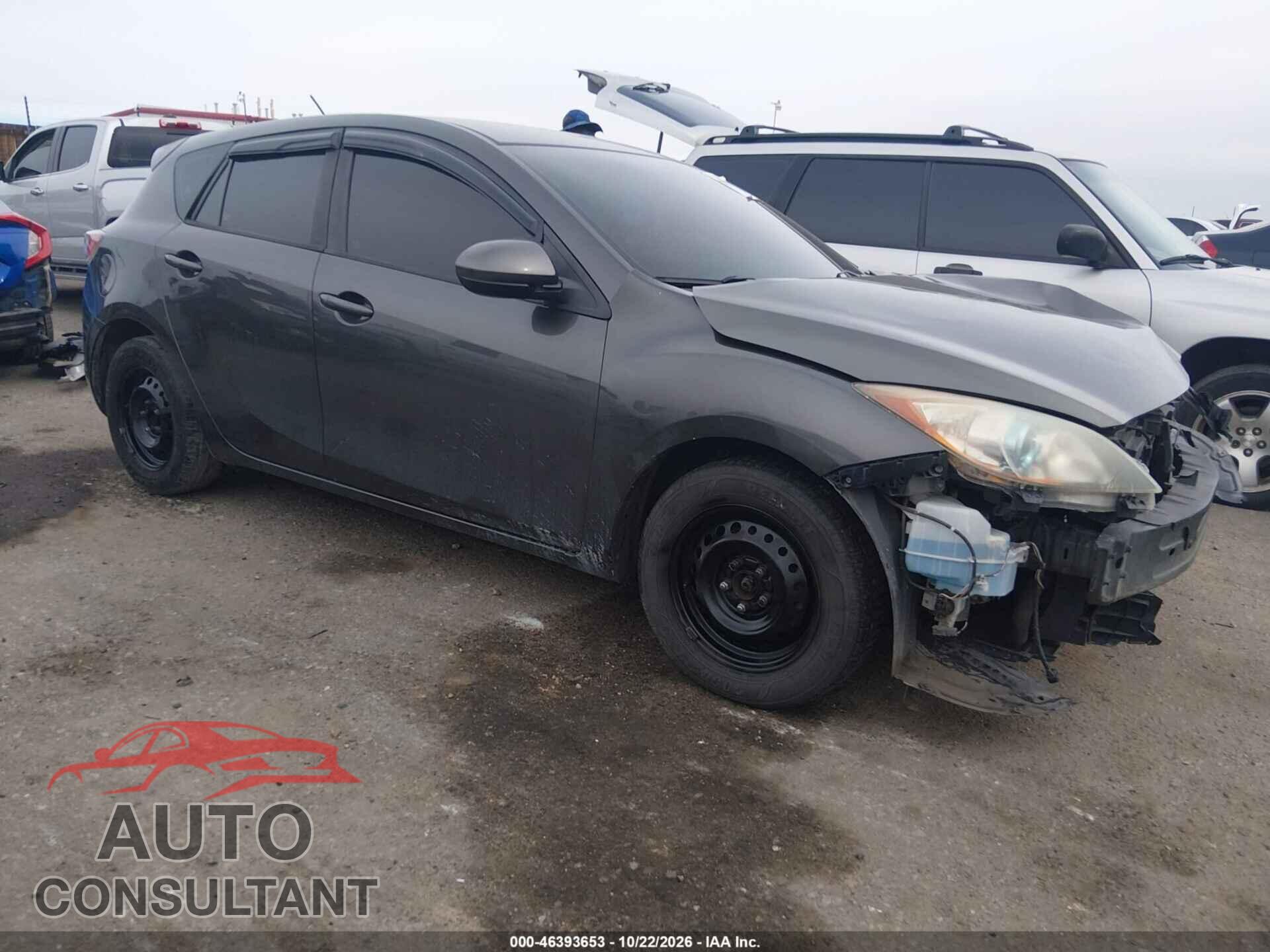 MAZDA MAZDA3 2012 - JM1BL1L7XC1600215