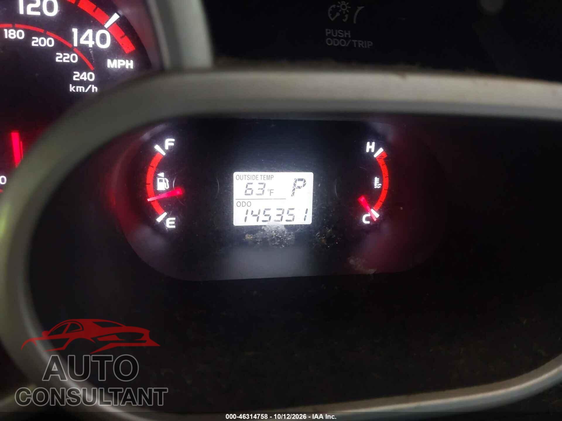 TOYOTA MATRIX 2010 - 2T1LE4EE5AC018463