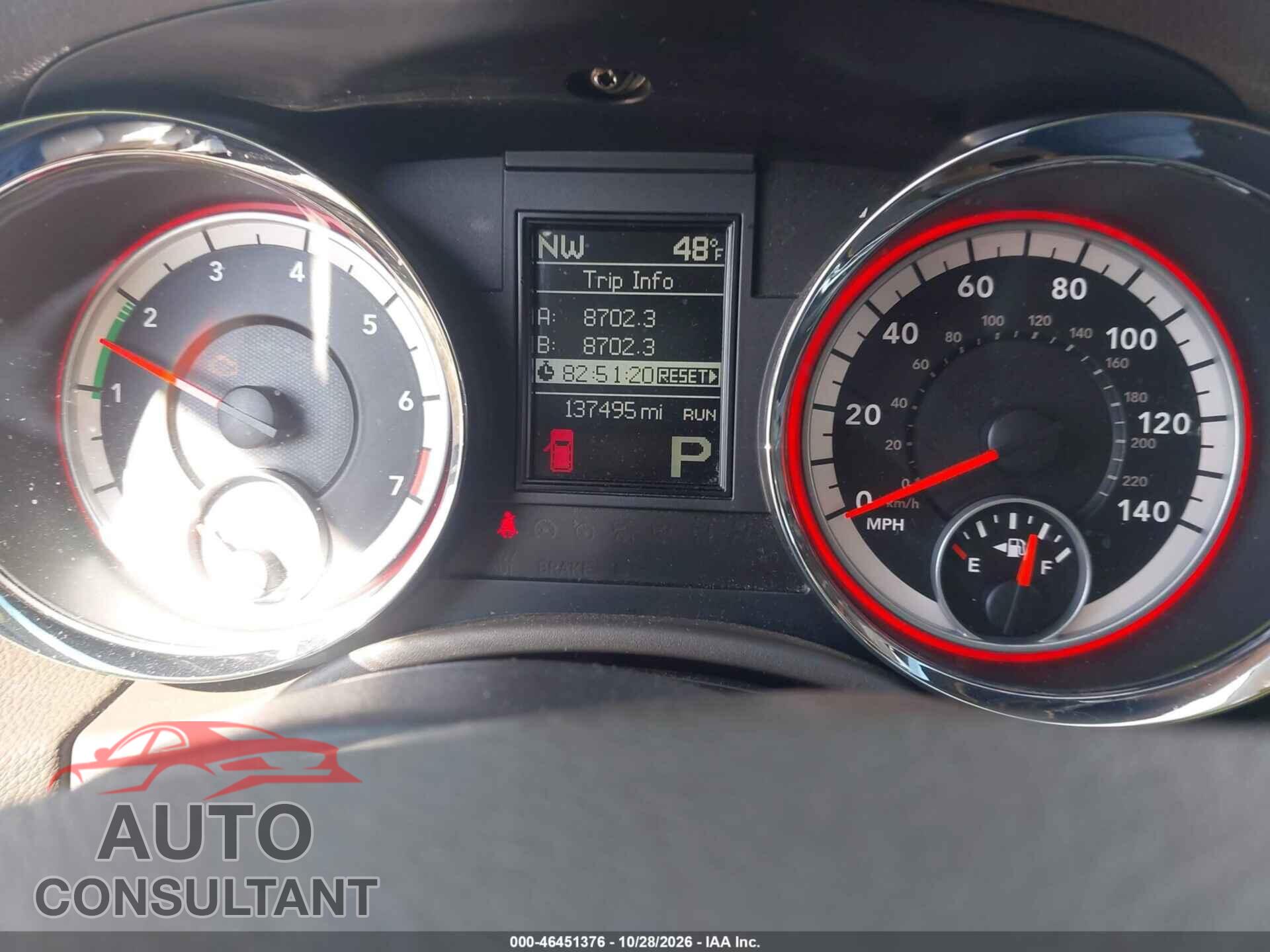DODGE DURANGO 2013 - 1C4RDHDG4DC637544
