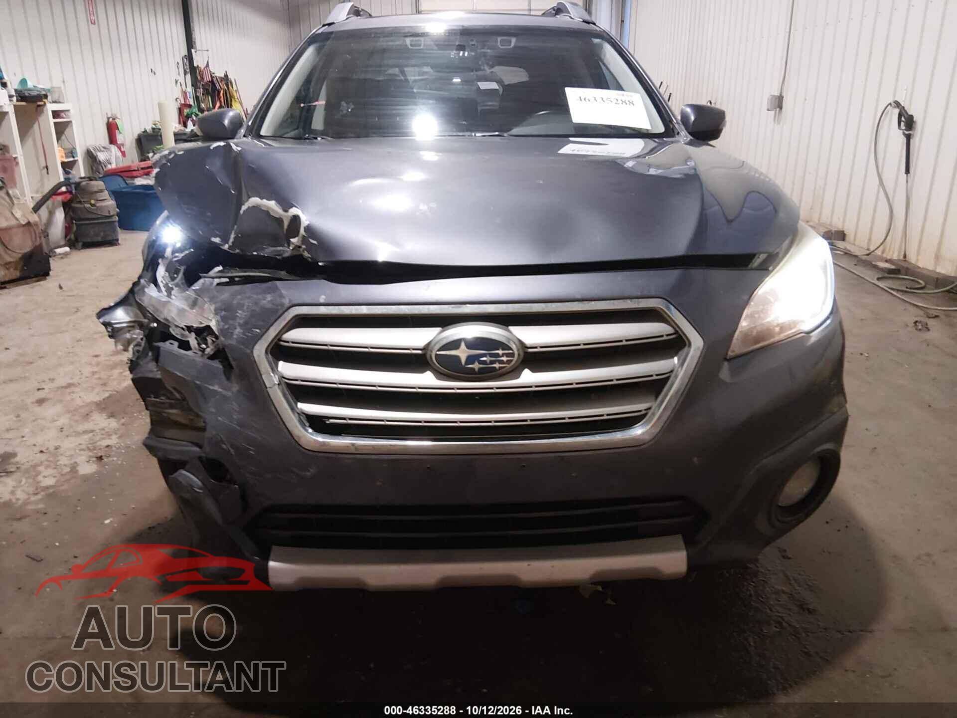 SUBARU OUTBACK 2016 - 4S4BSANC2G3241817