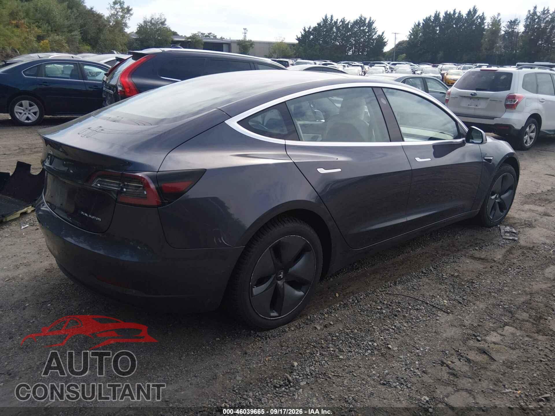 TESLA MODEL 3 2018 - 5YJ3E1EB2JF100506