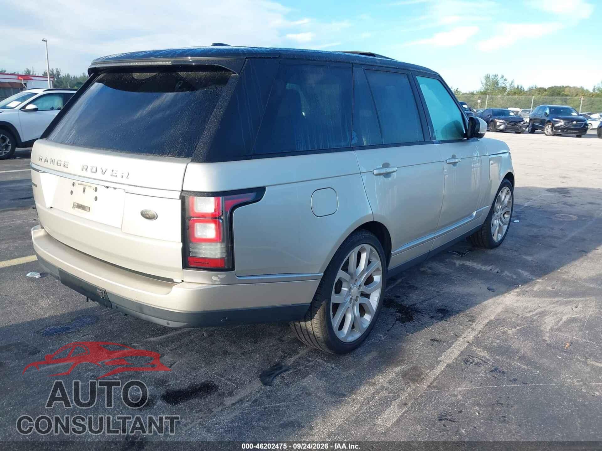 LAND ROVER RANGE ROVER 2014 - SALGS2TF6EA175299