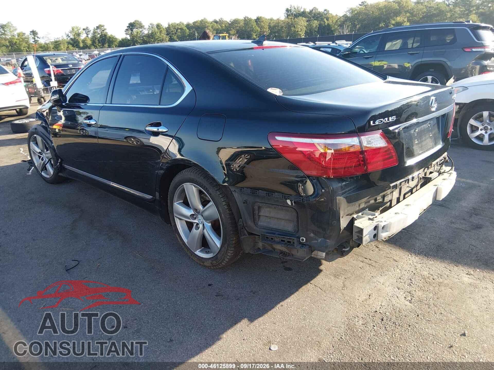 LEXUS LS 460 2010 - JTHBL5EF2A5100713