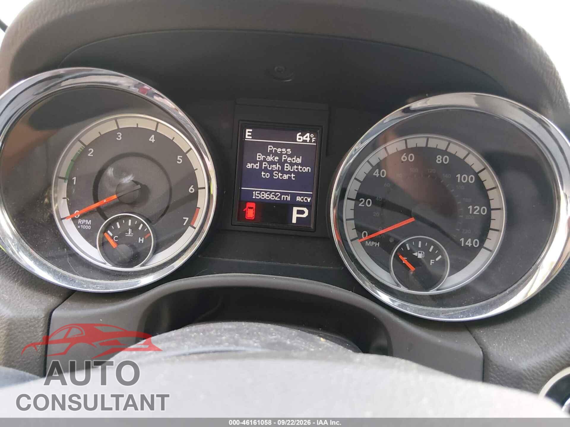 DODGE DURANGO 2013 - 1C4RDJDG1DC604802