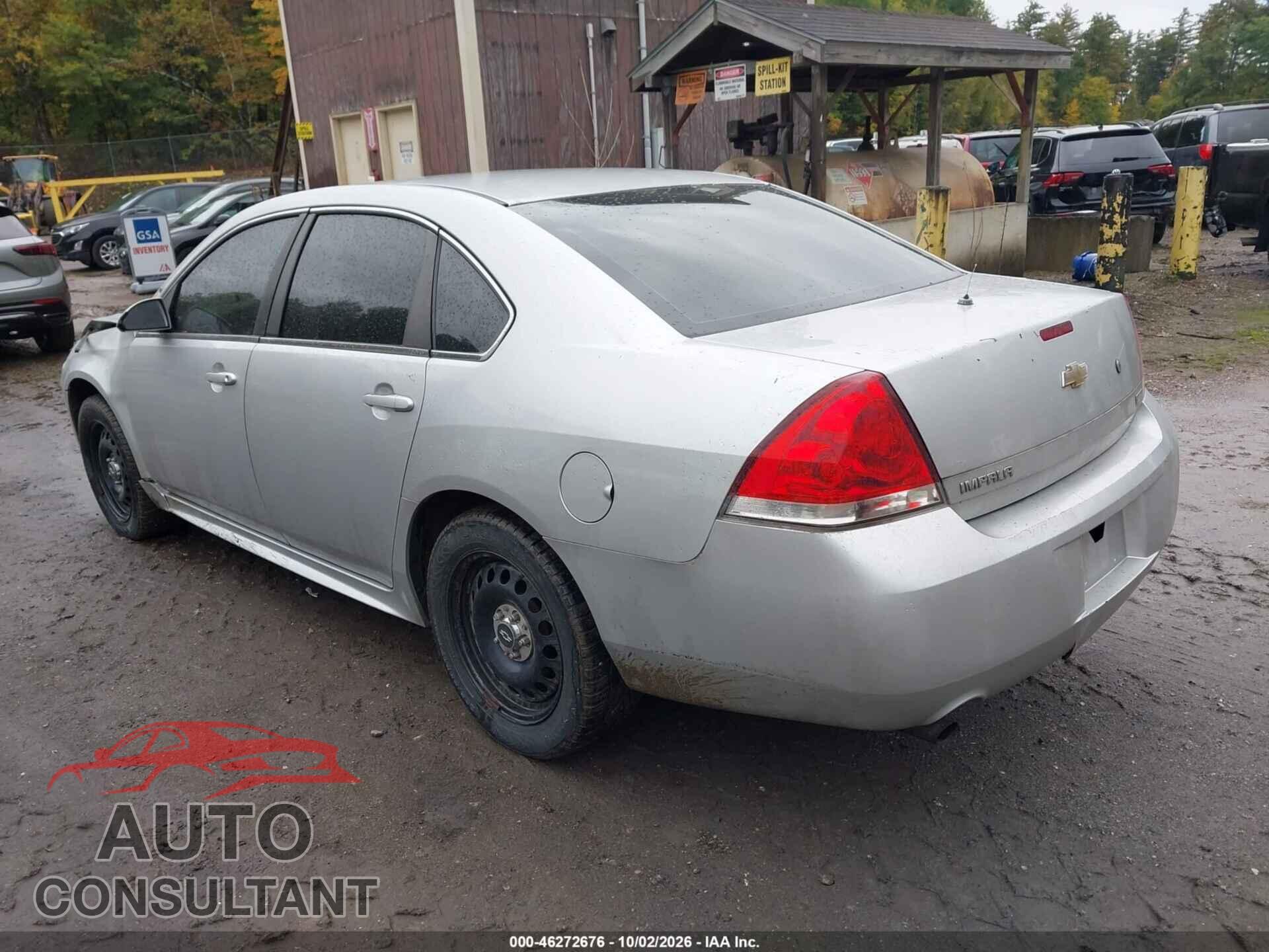 CHEVROLET IMPALA 2013 - 2G1WD5E31D1204792