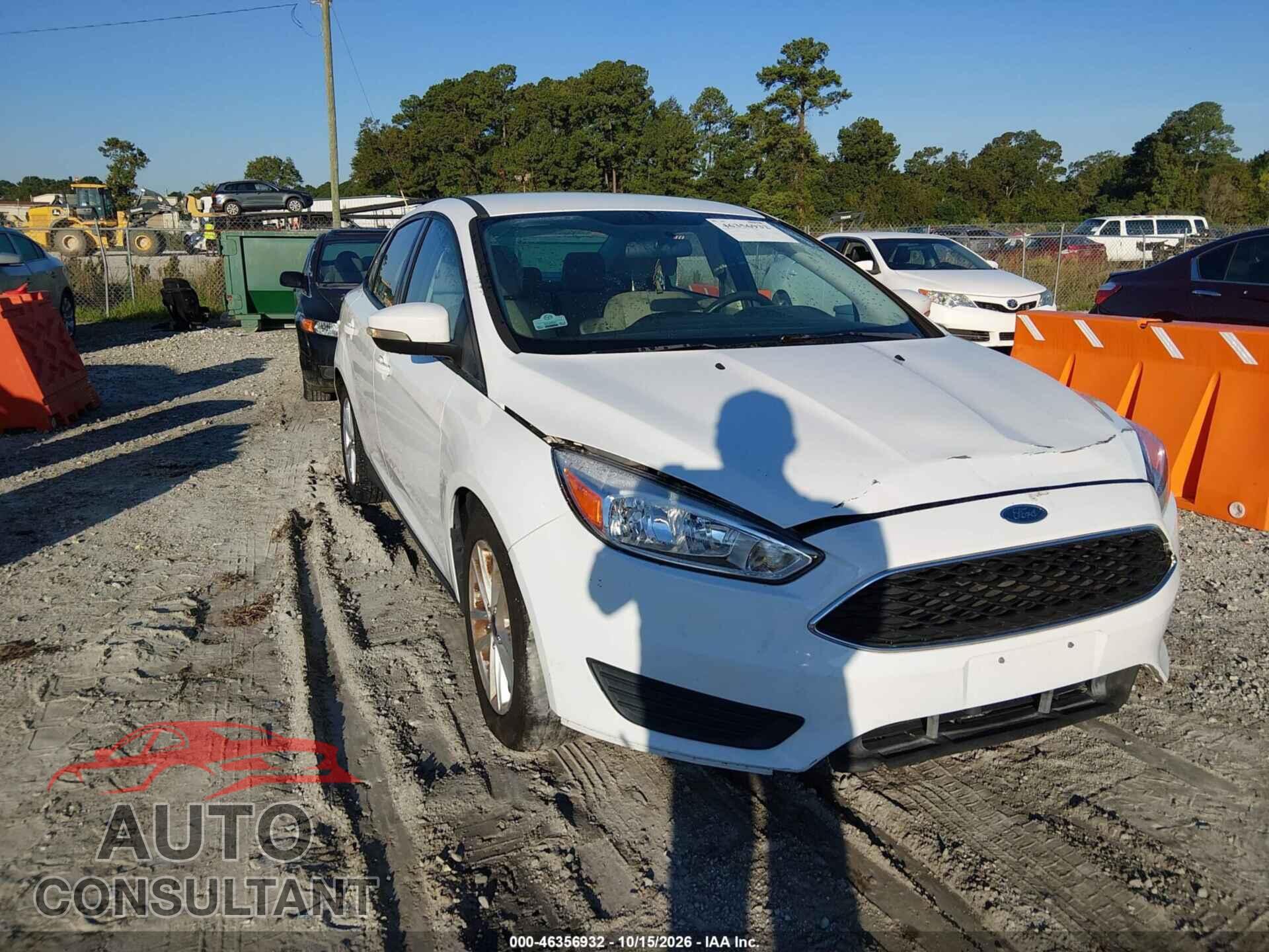 FORD FOCUS 2016 - 1FADP3F29GL266641