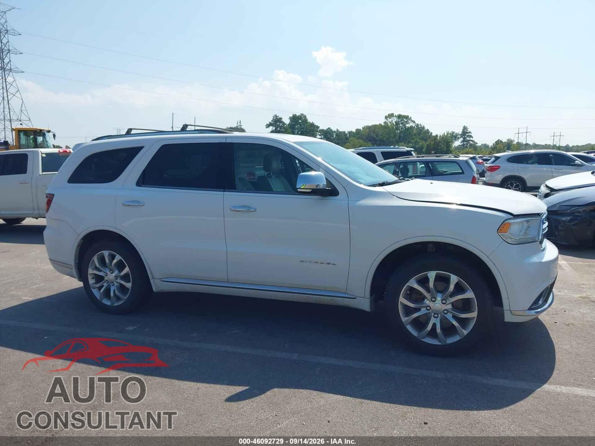 DODGE DURANGO 2017 - 1C4RDHEG6HC903943
