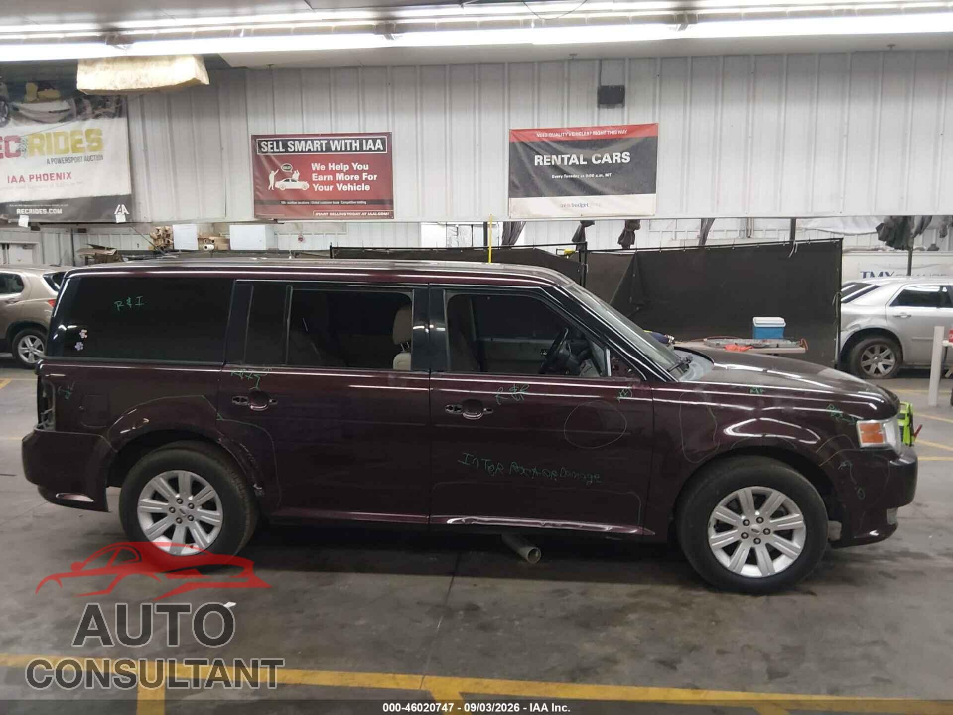 FORD FLEX 2011 - 2FMGK5BC1BBD35228