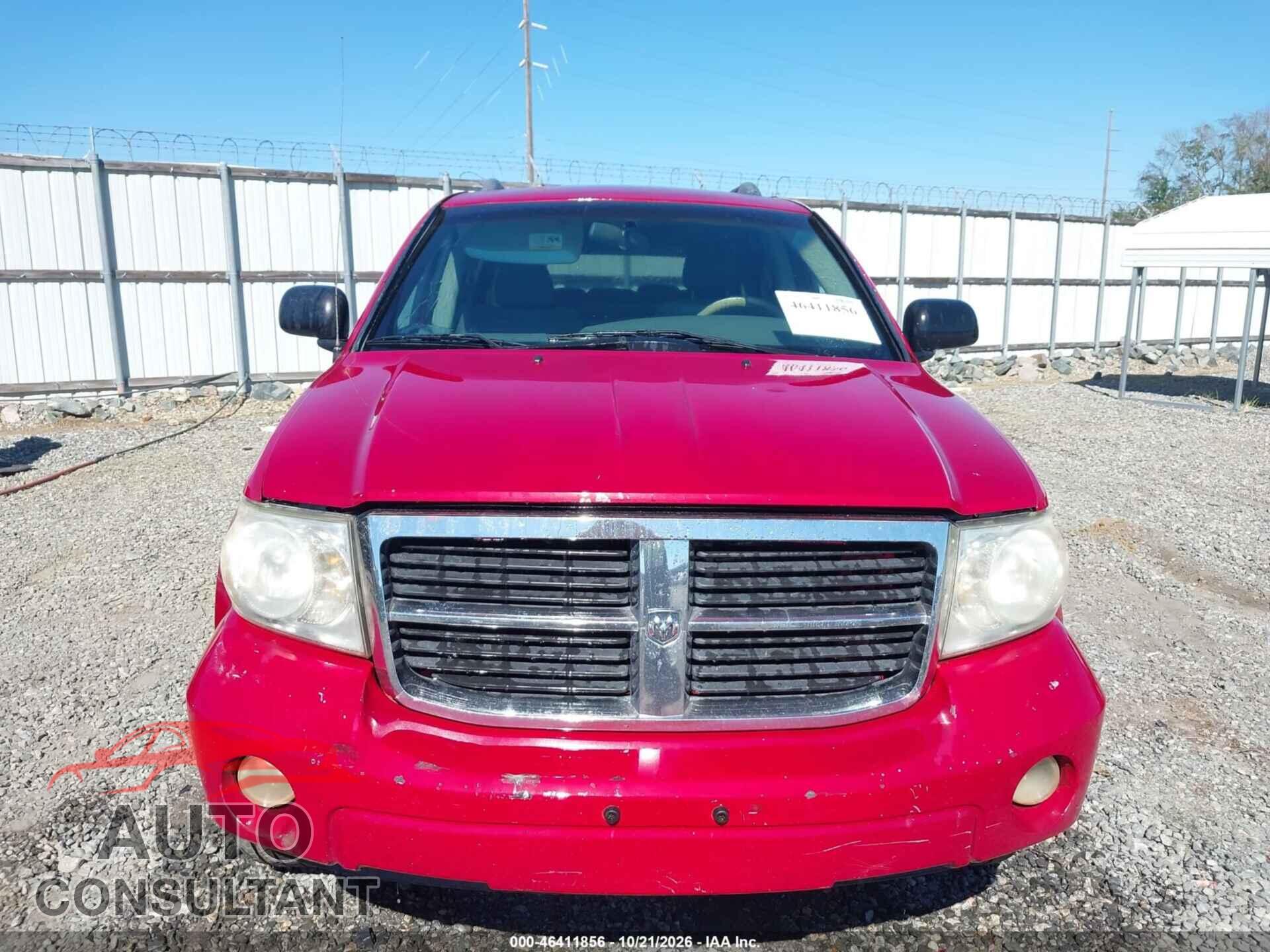 DODGE DURANGO 2009 - 1D8HB48P89F710099
