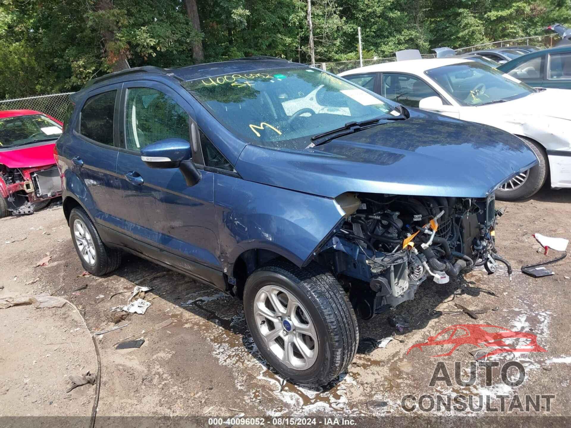 FORD ECOSPORT 2021 - MAJ6S3GL6MC436805