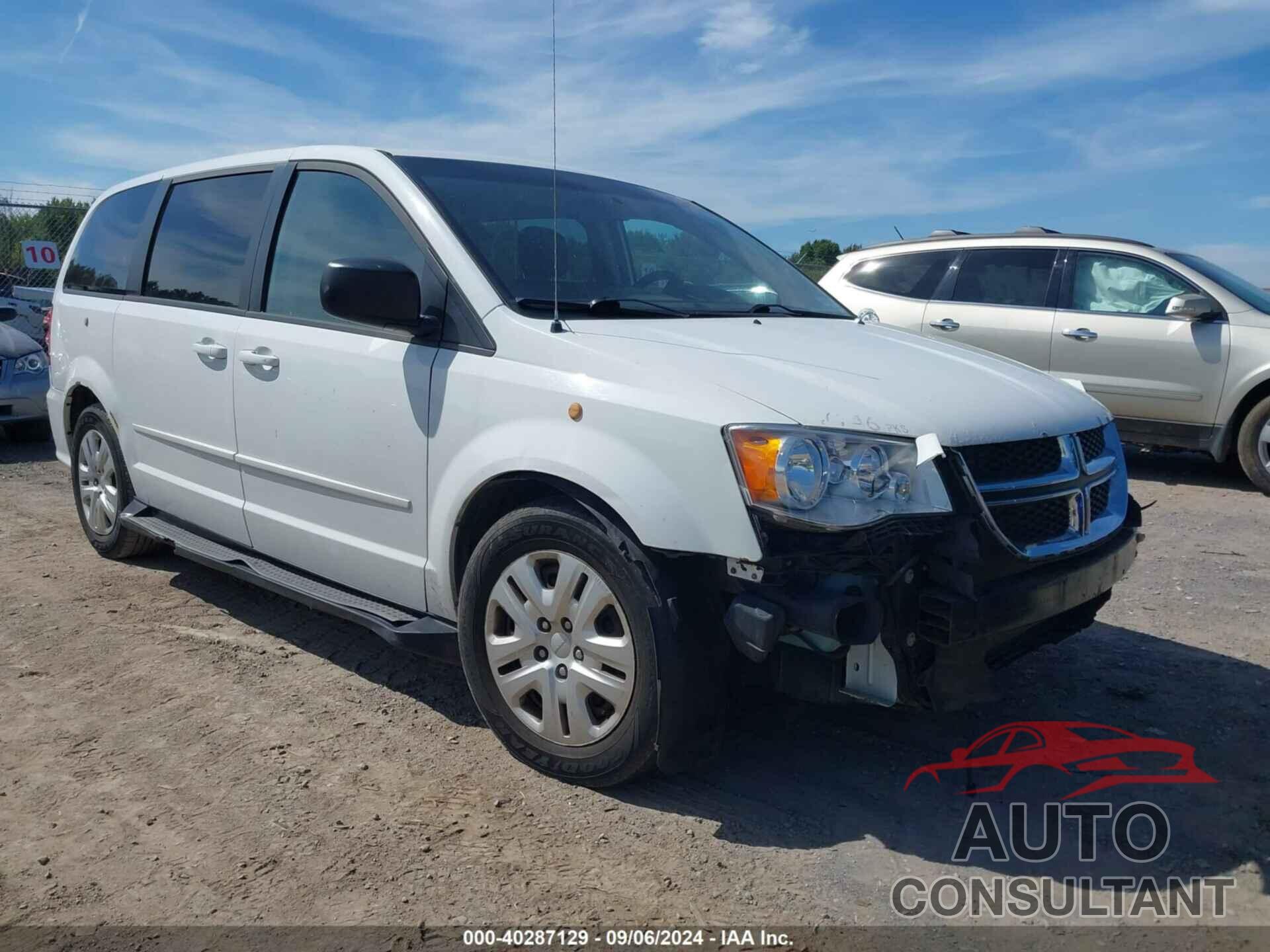 DODGE GRAND CARAVAN 2016 - 2C4RDGBG2GR259152