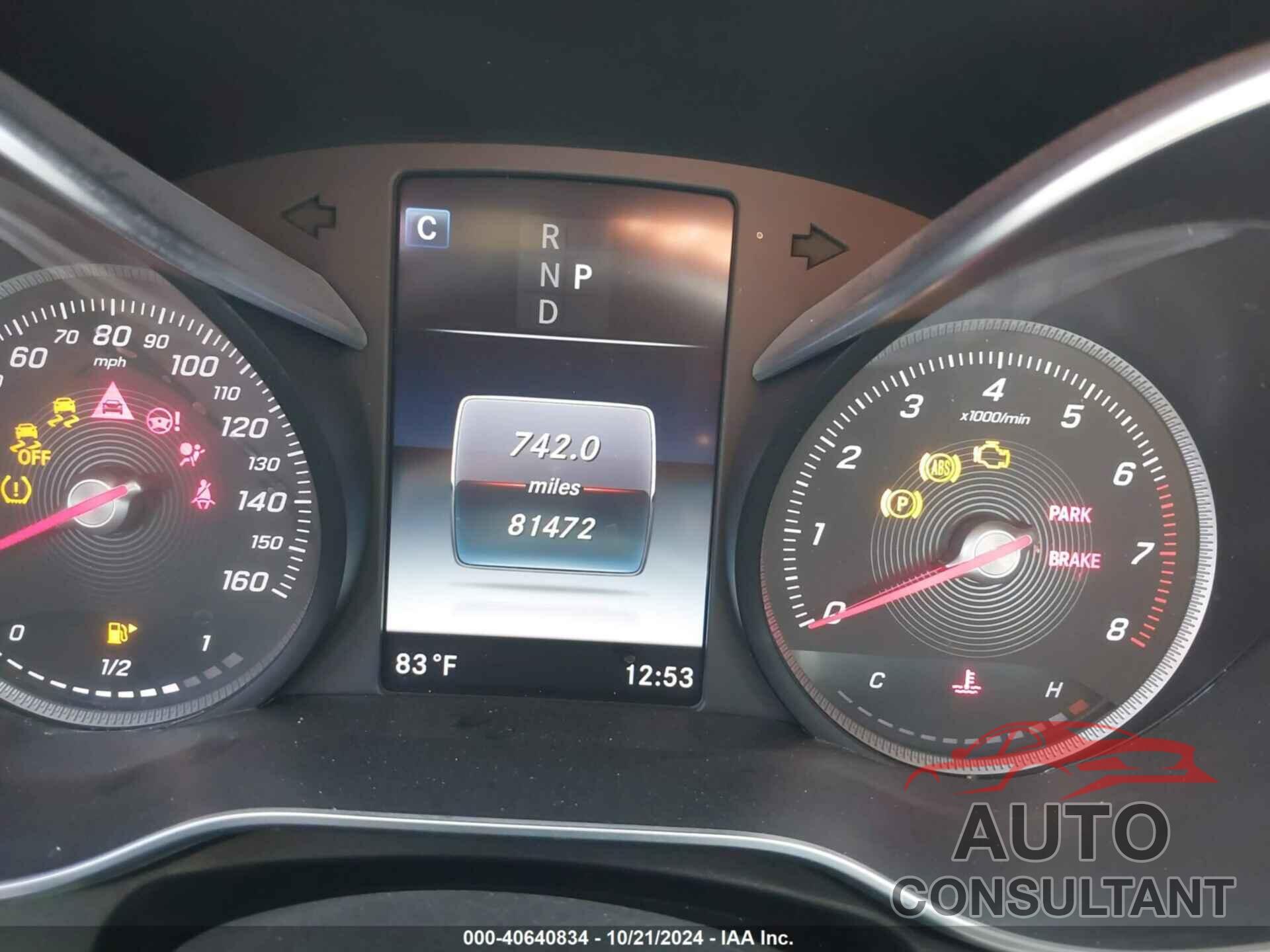 MERCEDES-BENZ C 300 2018 - WDDWF4JB5JR389513