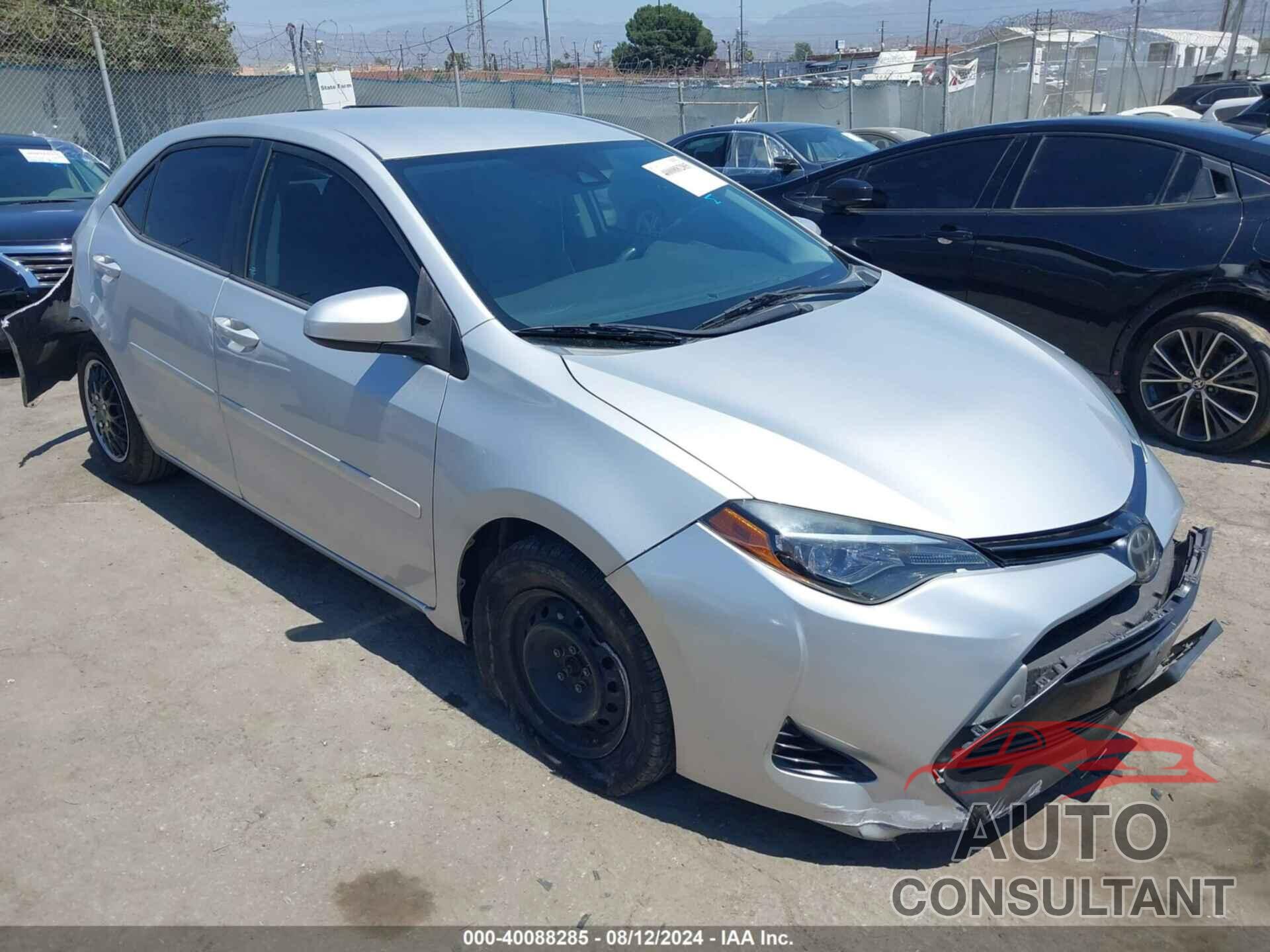 TOYOTA COROLLA 2017 - 5YFBURHE8HP666249